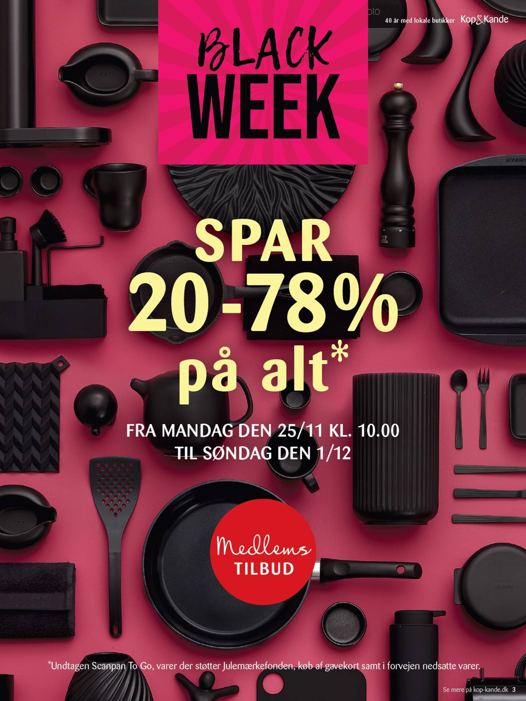 kopkande - Kop&Kande - Black Week tilbudsavis gyldig fra 22.11. - 01.12. - page: 3