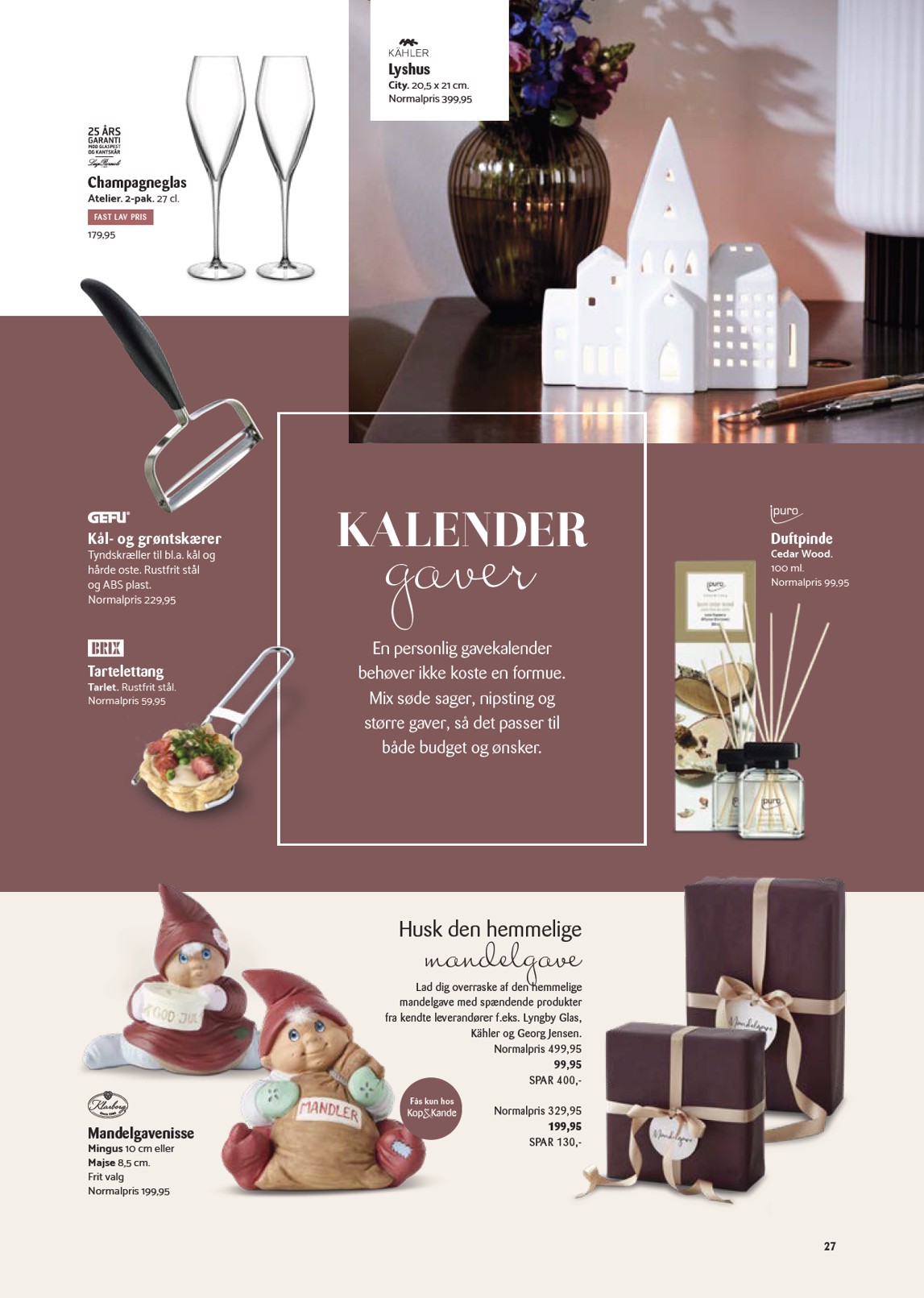 kopkande - Kop&Kande - Essens - Jul tilbudsavis gyldig fra 01.11. til 31.12. - page: 27