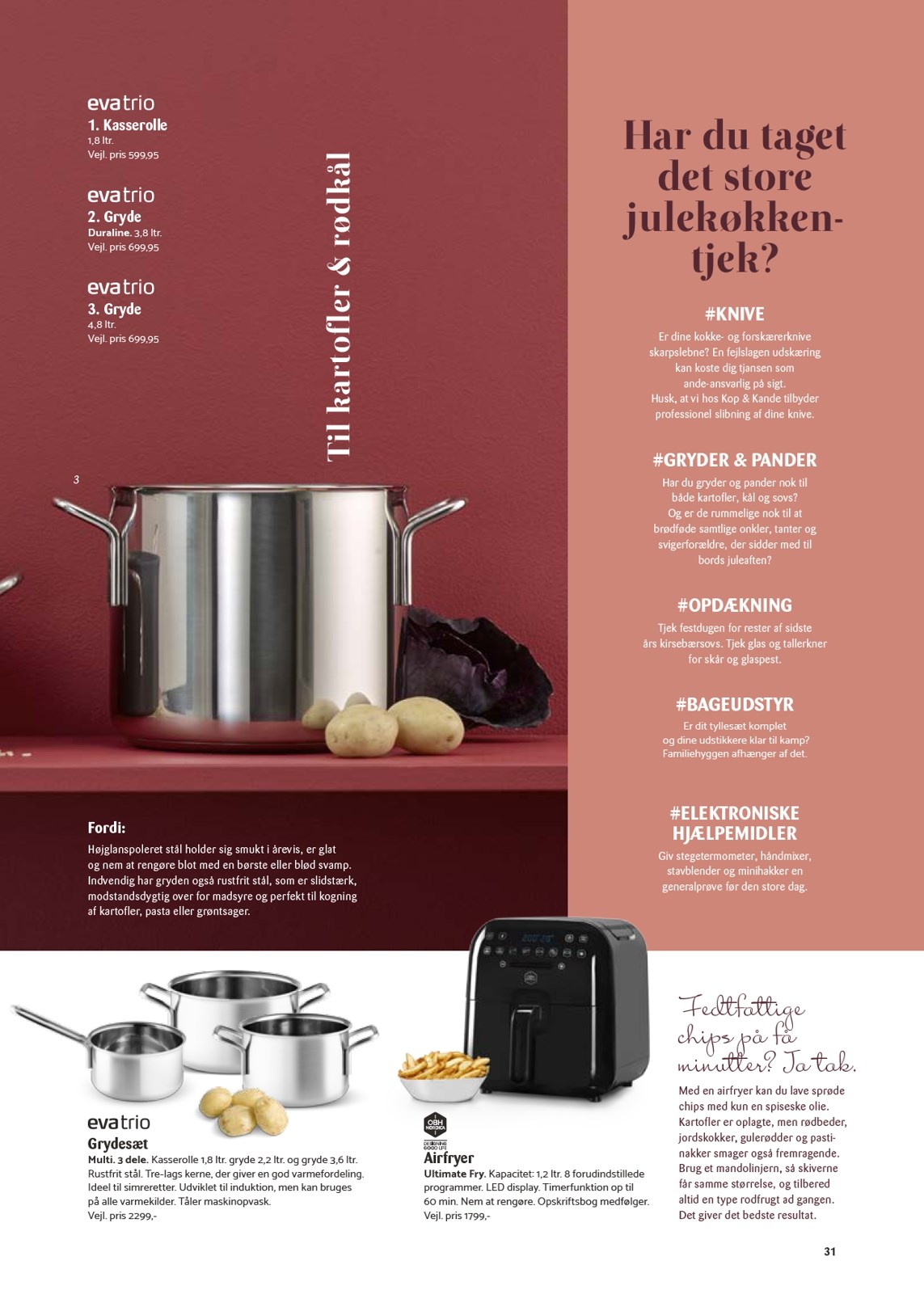 kopkande - Kop&Kande - Ønsker - Inspiration og gode råd... tilbudsavis gyldig fra 01.11. til 31.12. - page: 31