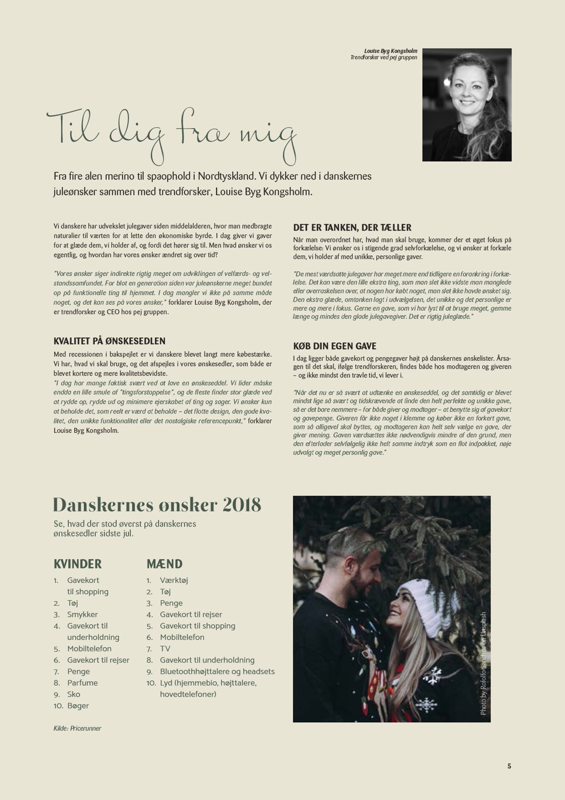 kopkande - Kop&Kande - Ønsker - Inspiration og gode råd... tilbudsavis gyldig fra 01.11. til 31.12. - page: 5