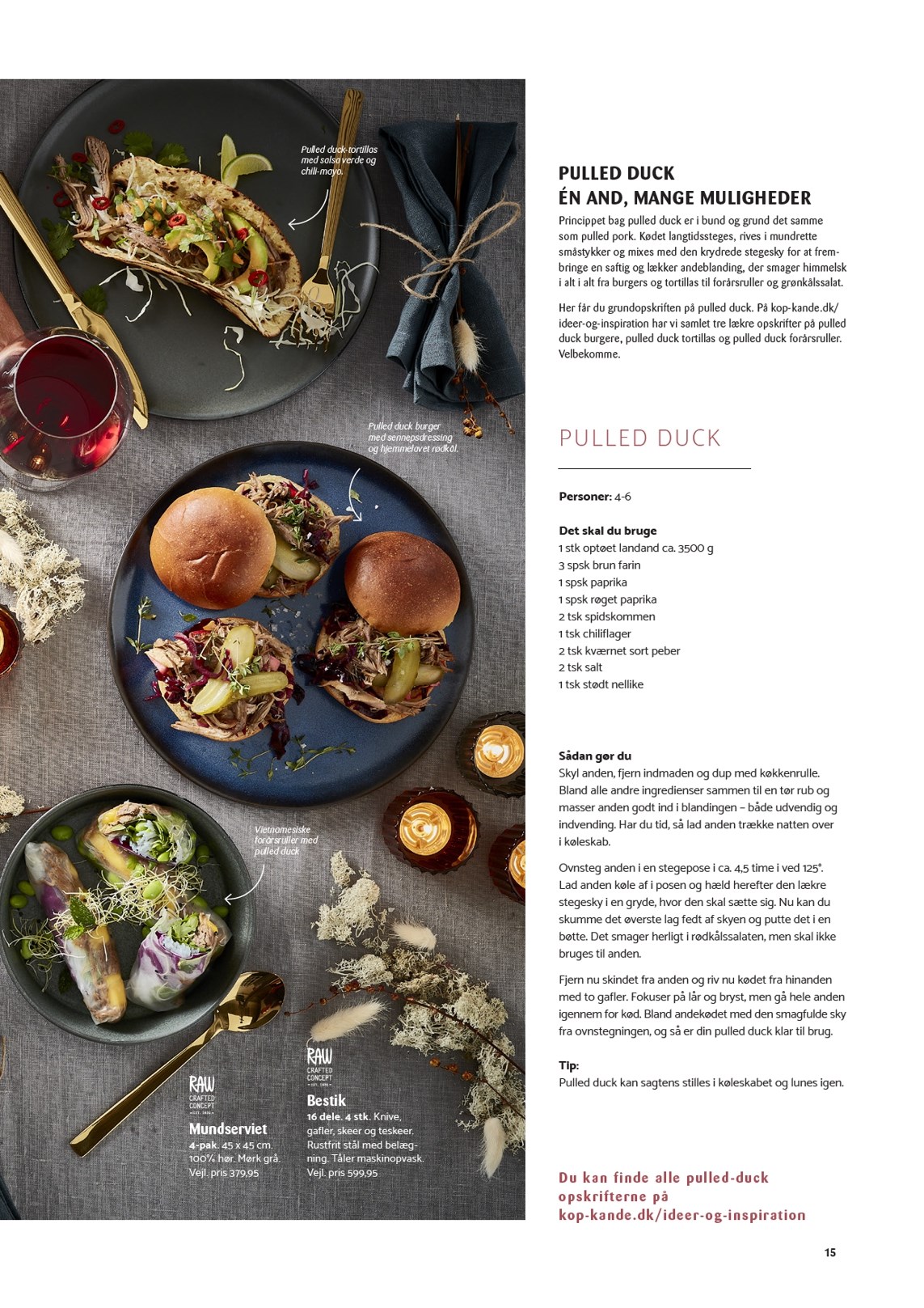 kopkande - Kop&Kande - Juletid - familie, fest og samvær tilbudsavis gyldig fra 01.11. til 31.12. - page: 15