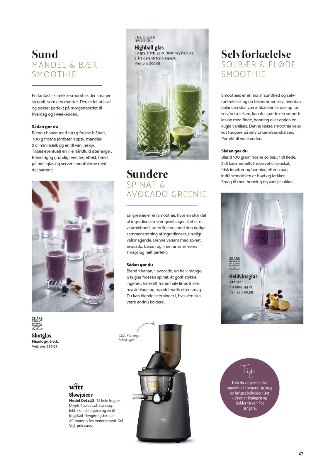 kopkande - Kop&Kande - Juletid - familie, fest og samvær tilbudsavis gyldig fra 01.11. til 31.12. - page: 67