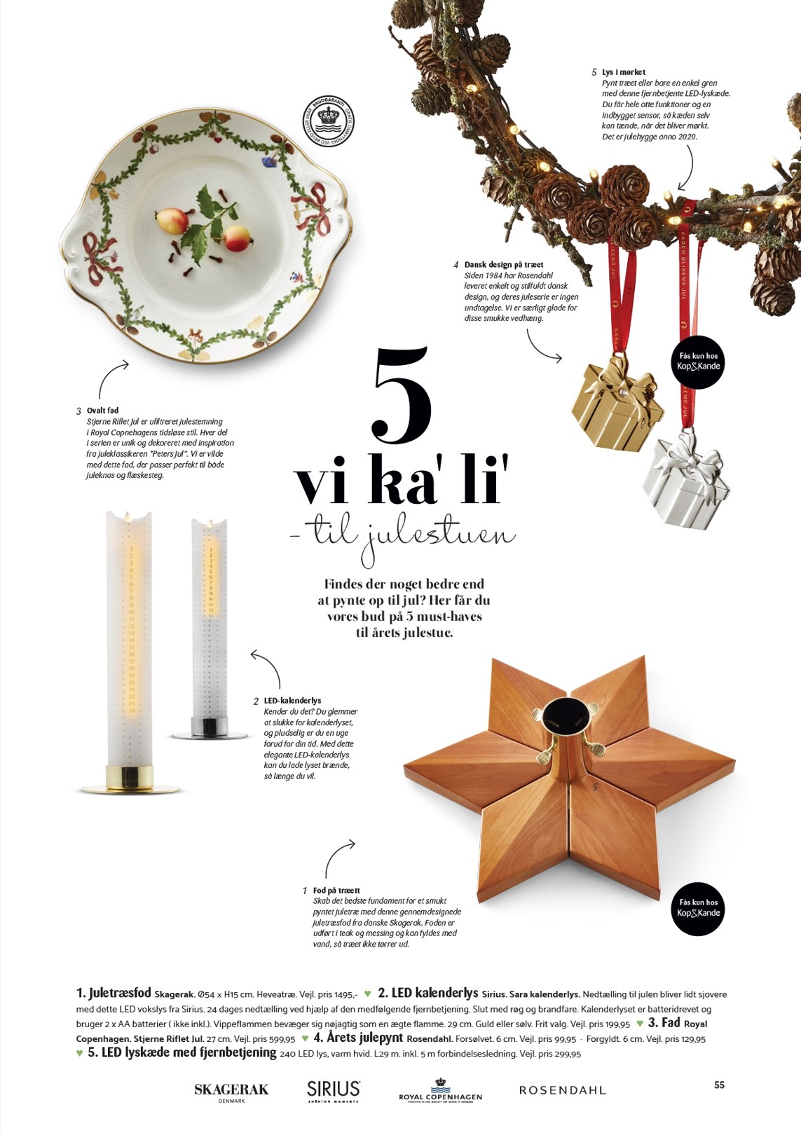 kopkande - Kop&Kande - Juletid - familie, fest og samvær tilbudsavis gyldig fra 01.11. til 31.12. - page: 55