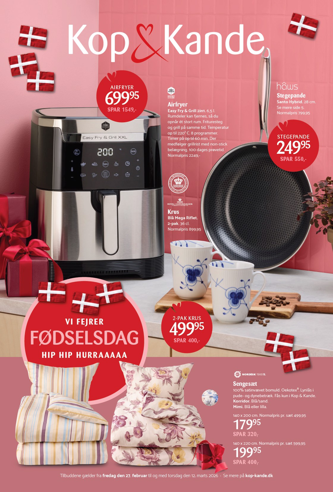 kopkande - Kop&Kande - Fødselsdag tilbudsavis gyldig fra 27.02.2026 til 12.03.2026 - page: 1