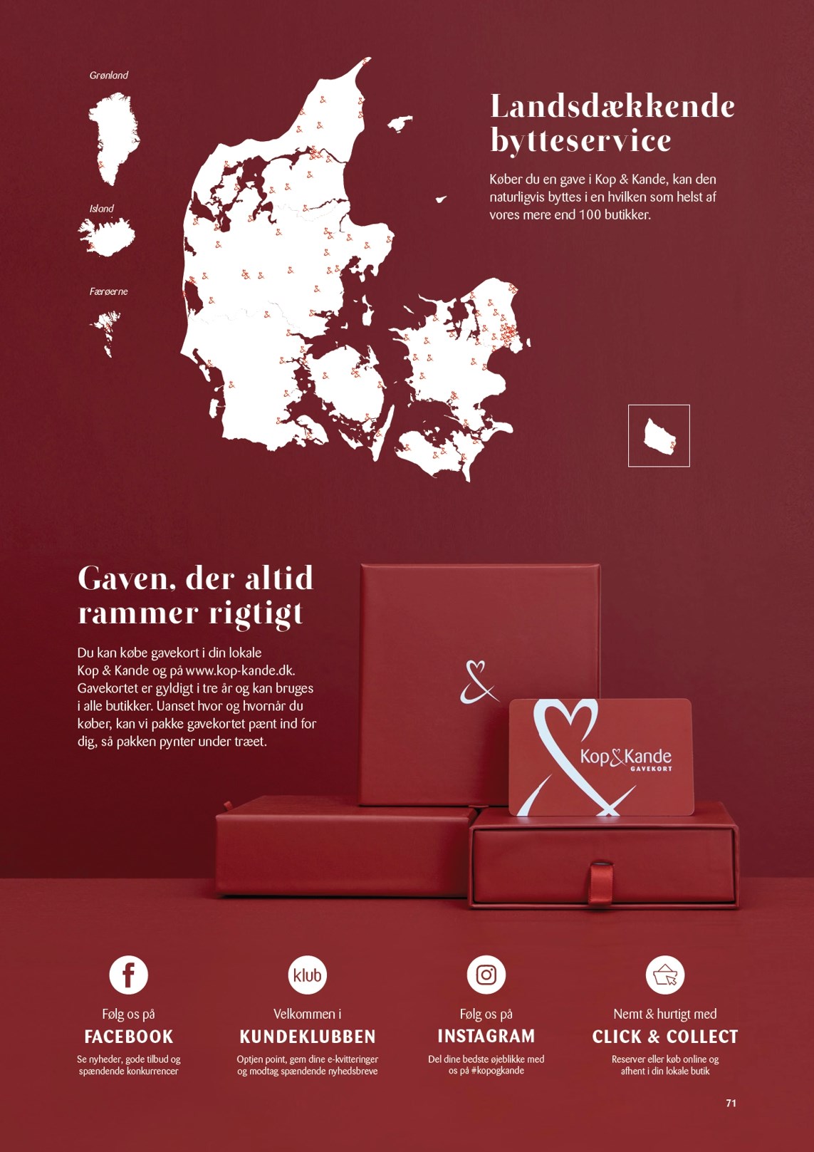 kopkande - Kop&Kande - Juletid - familie, fest og samvær tilbudsavis gyldig fra 03.04.2026 til 31.12.2026 - page: 71