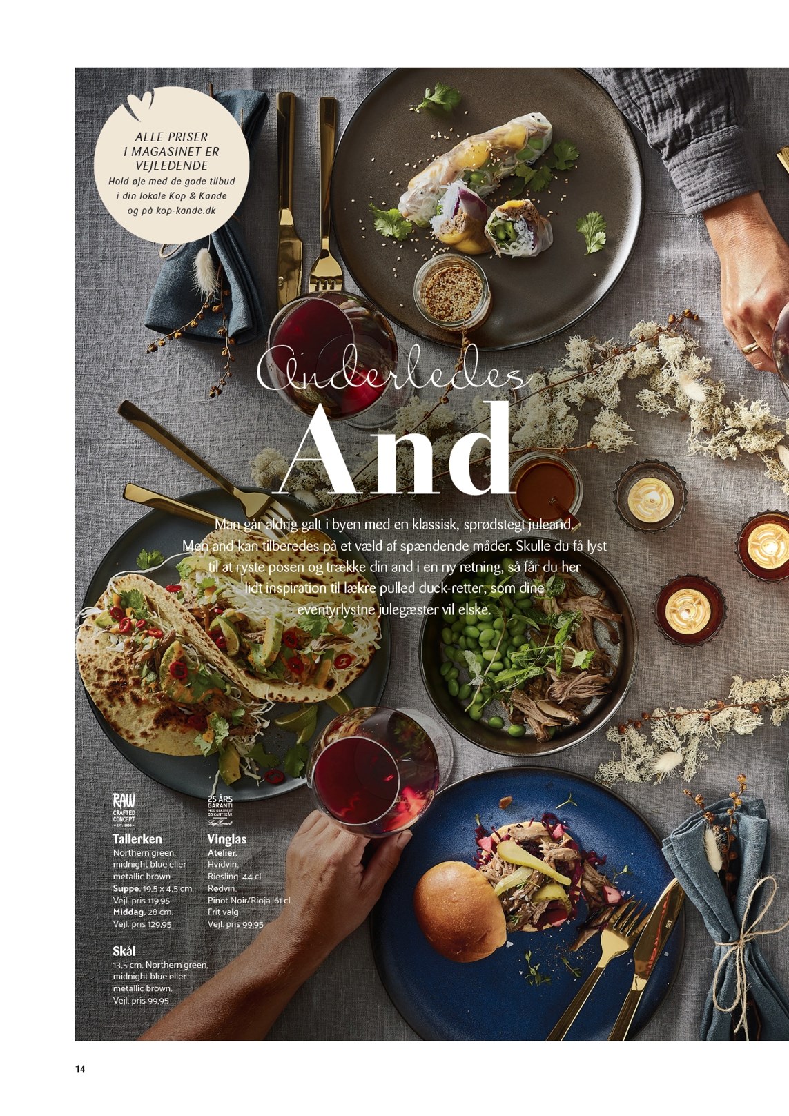 kopkande - Kop&Kande - Juletid - familie, fest og samvær tilbudsavis gyldig fra 03.04.2026 til 31.12.2026 - page: 14