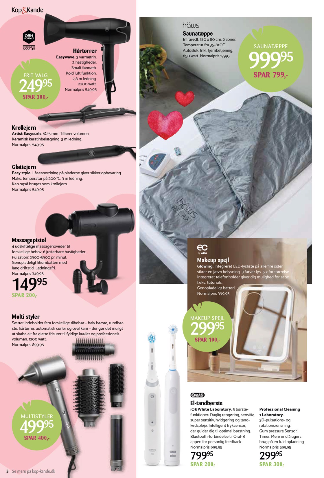 kopkande - Aktuel Kop&Kande - Mors Dag katalog gyldig fra fredag 24.04.2026 til søndag 10.05.2026 - page: 8