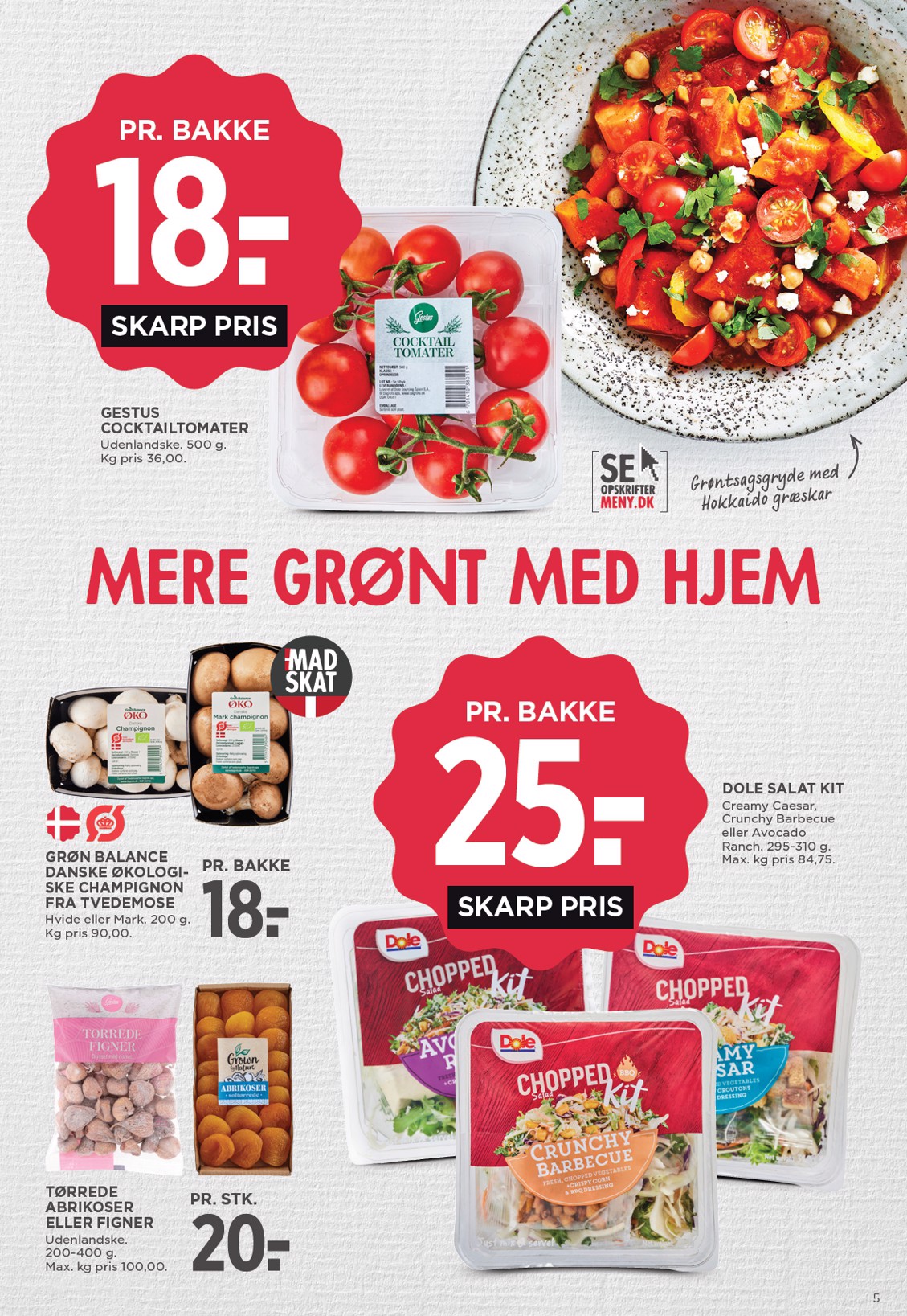 meny - Meny tilbudsavis for næste uge fra fredag, 09.10.2026 til torsdag, 15.10.2026 - page: 5