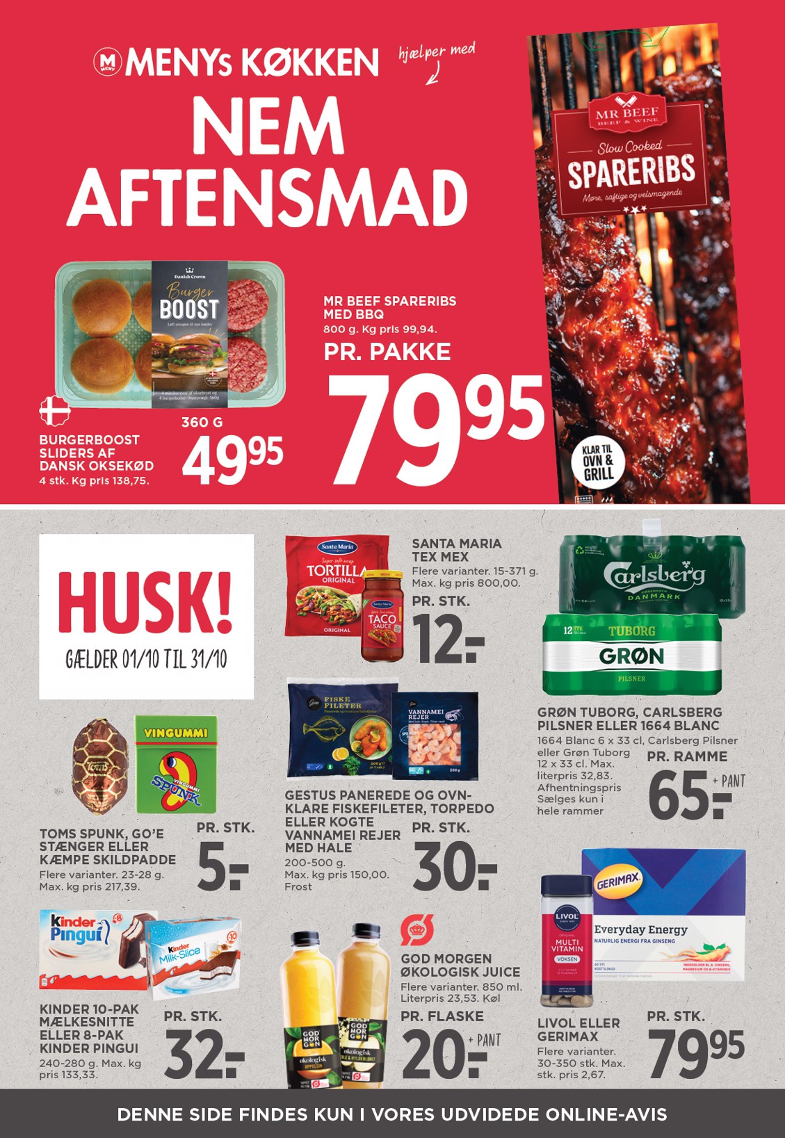 meny - Meny tilbudsavis for næste uge fra fredag, 09.10.2026 til torsdag, 15.10.2026 - page: 8