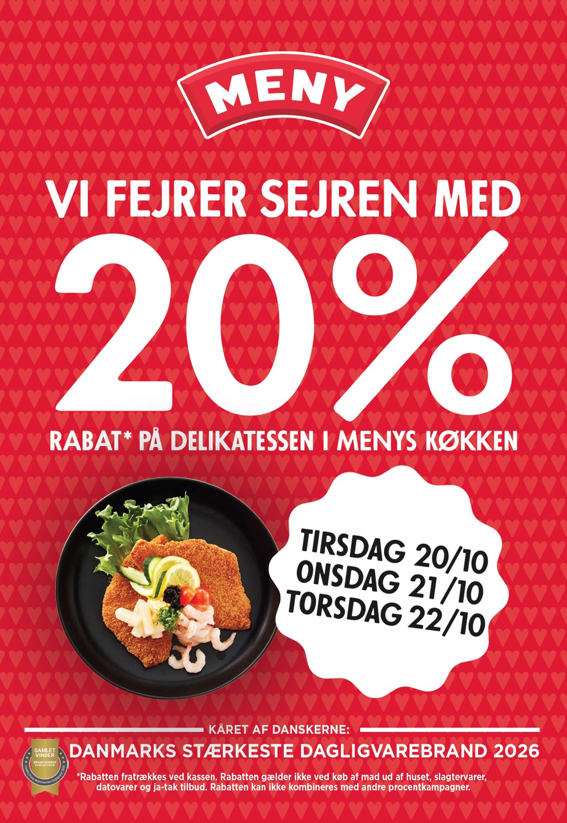 meny - Meny tilbudsavis for næste uge fra fredag, 16.10.2026 til torsdag, 22.10.2026 - page: 40