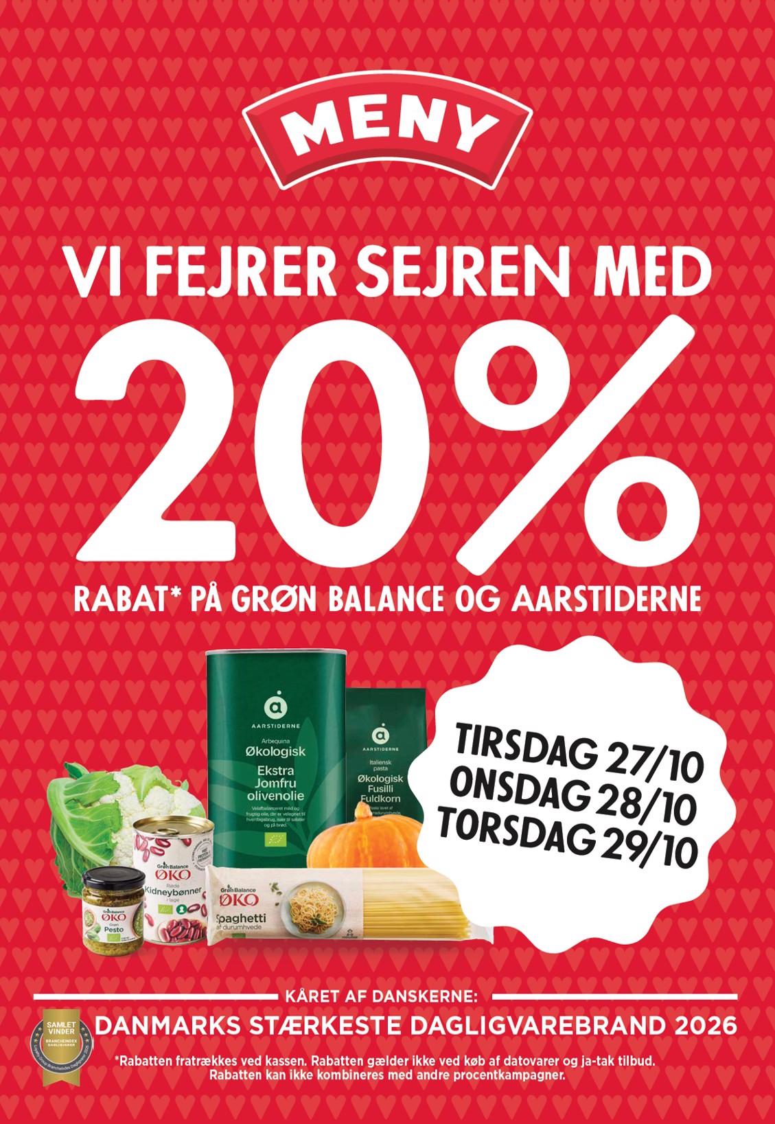 meny - Meny tilbudsavis for næste uge fra fredag, 23.10.2026 til torsdag, 29.10.2026 - page: 40