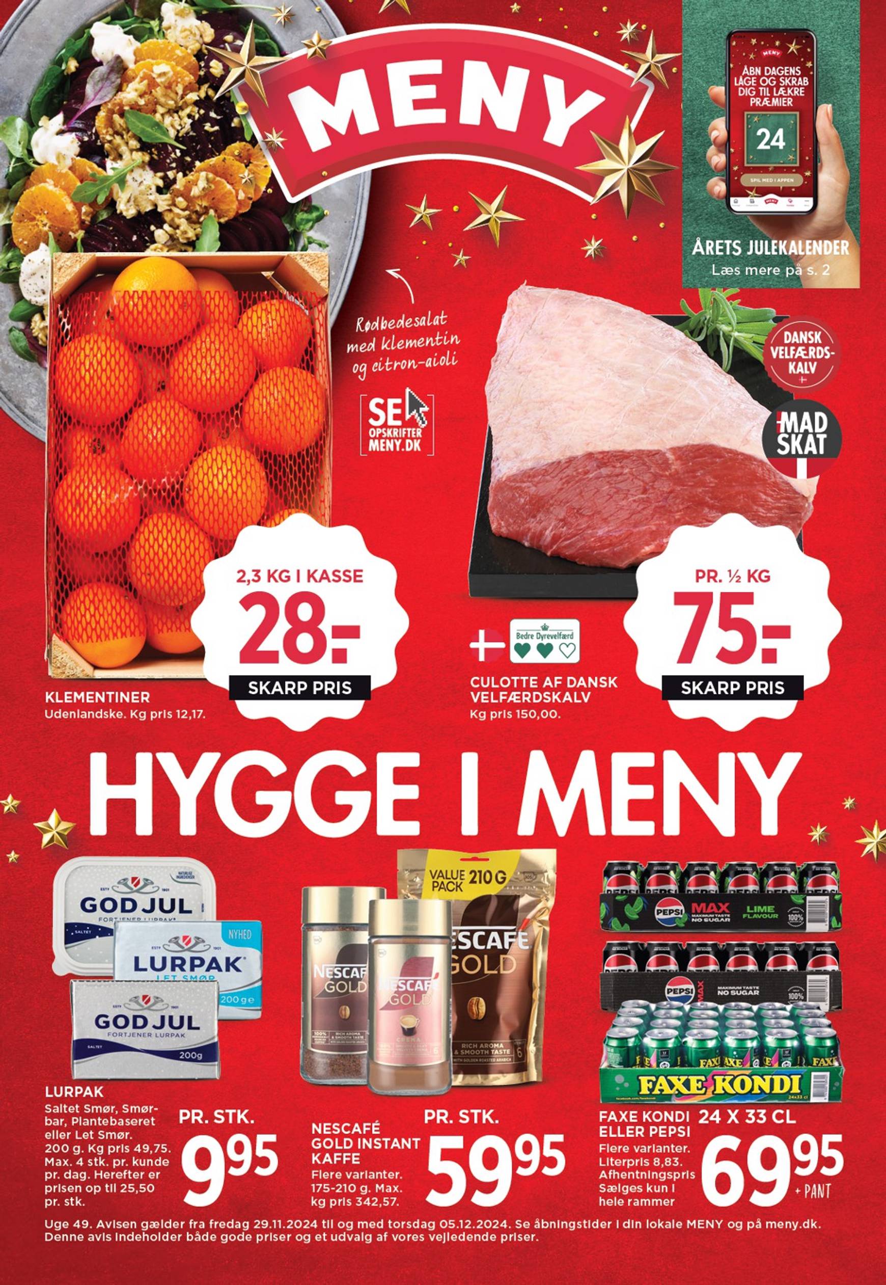 meny - Meny tilbudsavis gyldig fra 29.11. - 05.12.