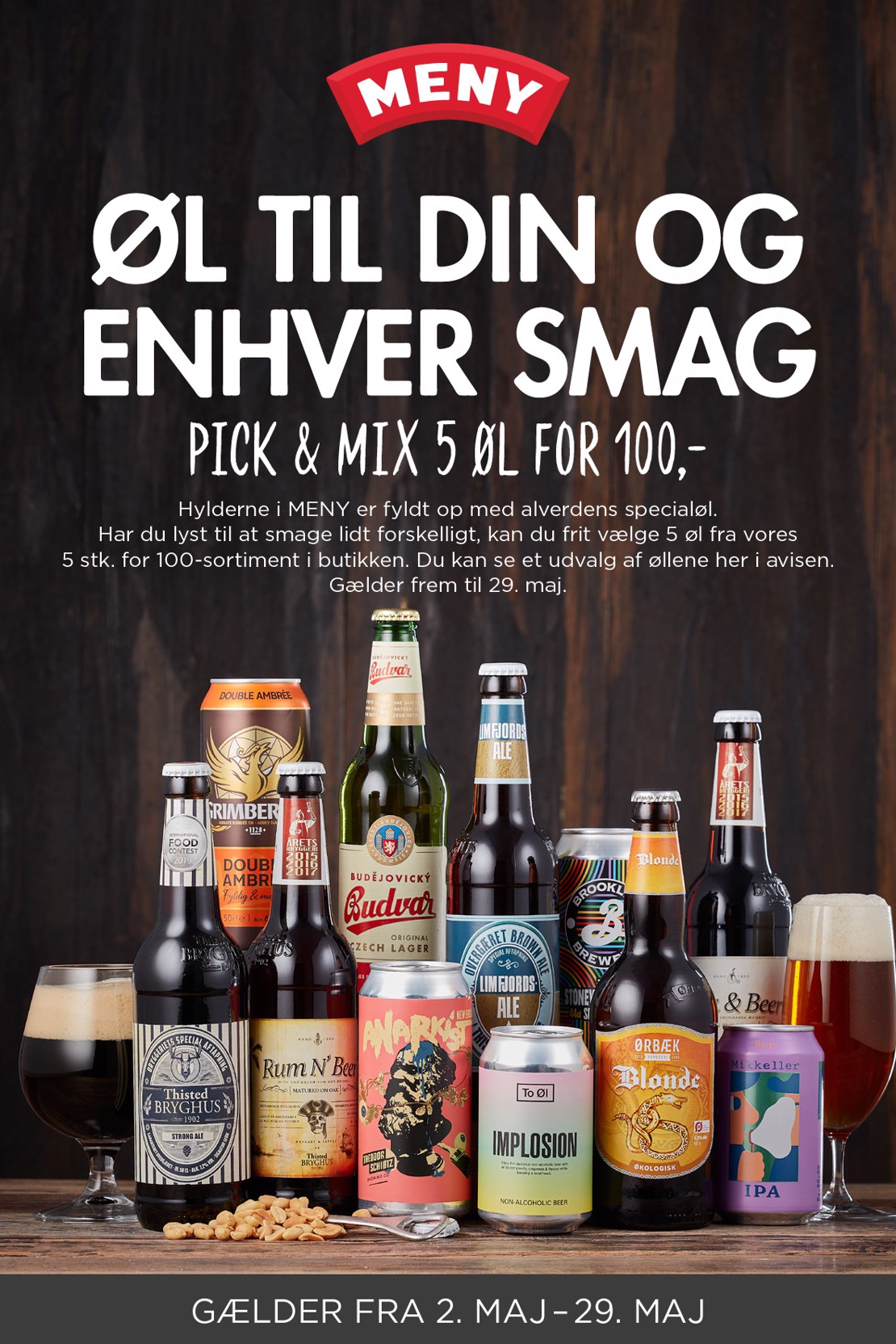 meny - Meny - Pick & Mix tilbudsavis gyldig fra 02.05. - 29.05. - page: 1