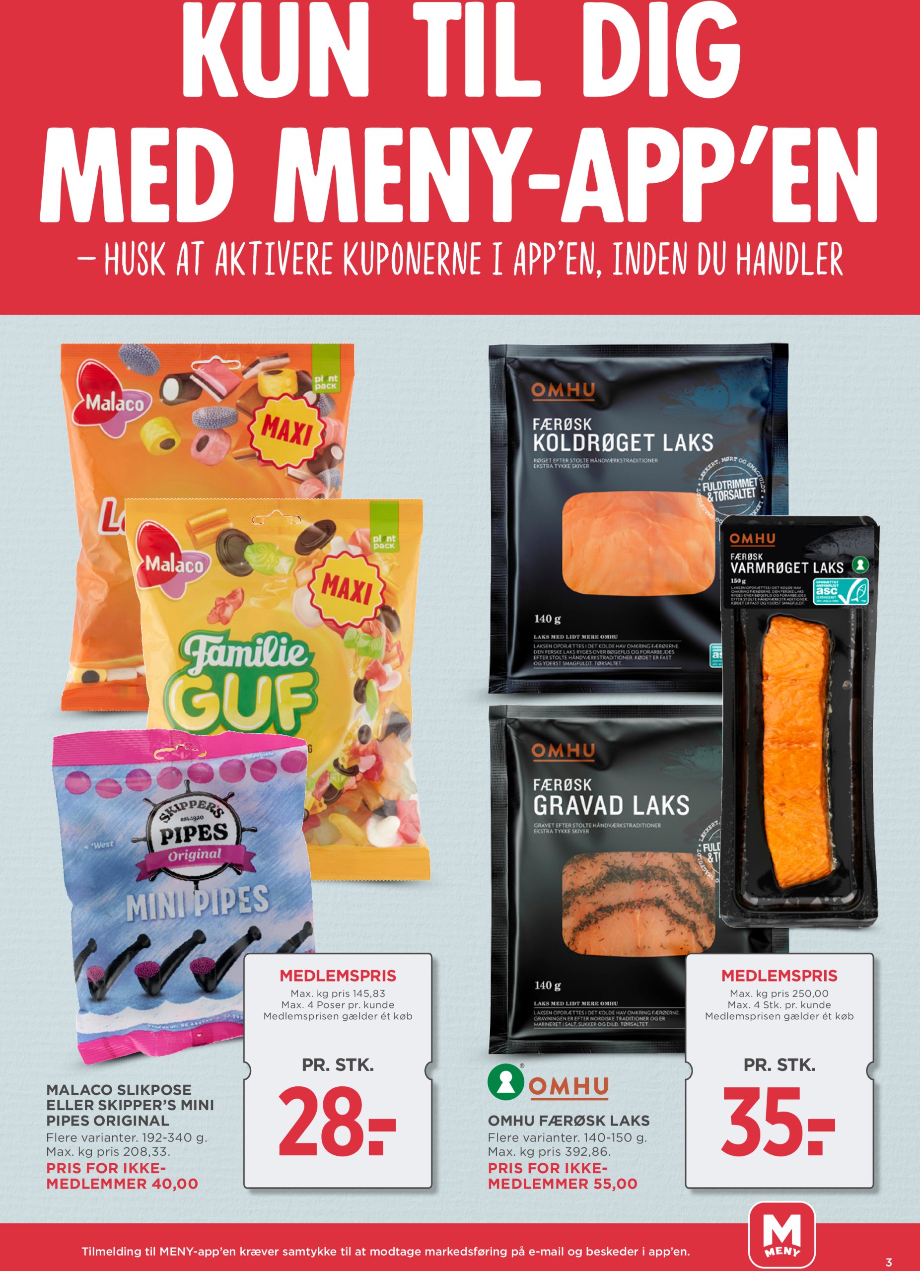 meny - Meny tilbudsavis gyldig fra 20.06. til 26.06. - page: 3 meny - Meny tilbudsavis gyldig fra 20.06. til 26.06. - page: 3