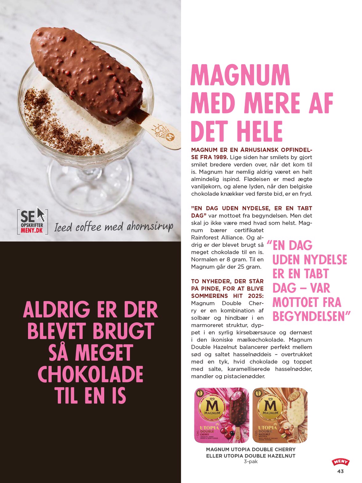meny - Meny - Magasin tilbudsavis gyldig fra 01.08. til 31.08. - page: 43 meny - Meny - Magasin tilbudsavis gyldig fra 01.08. til 31.08. - page: 43