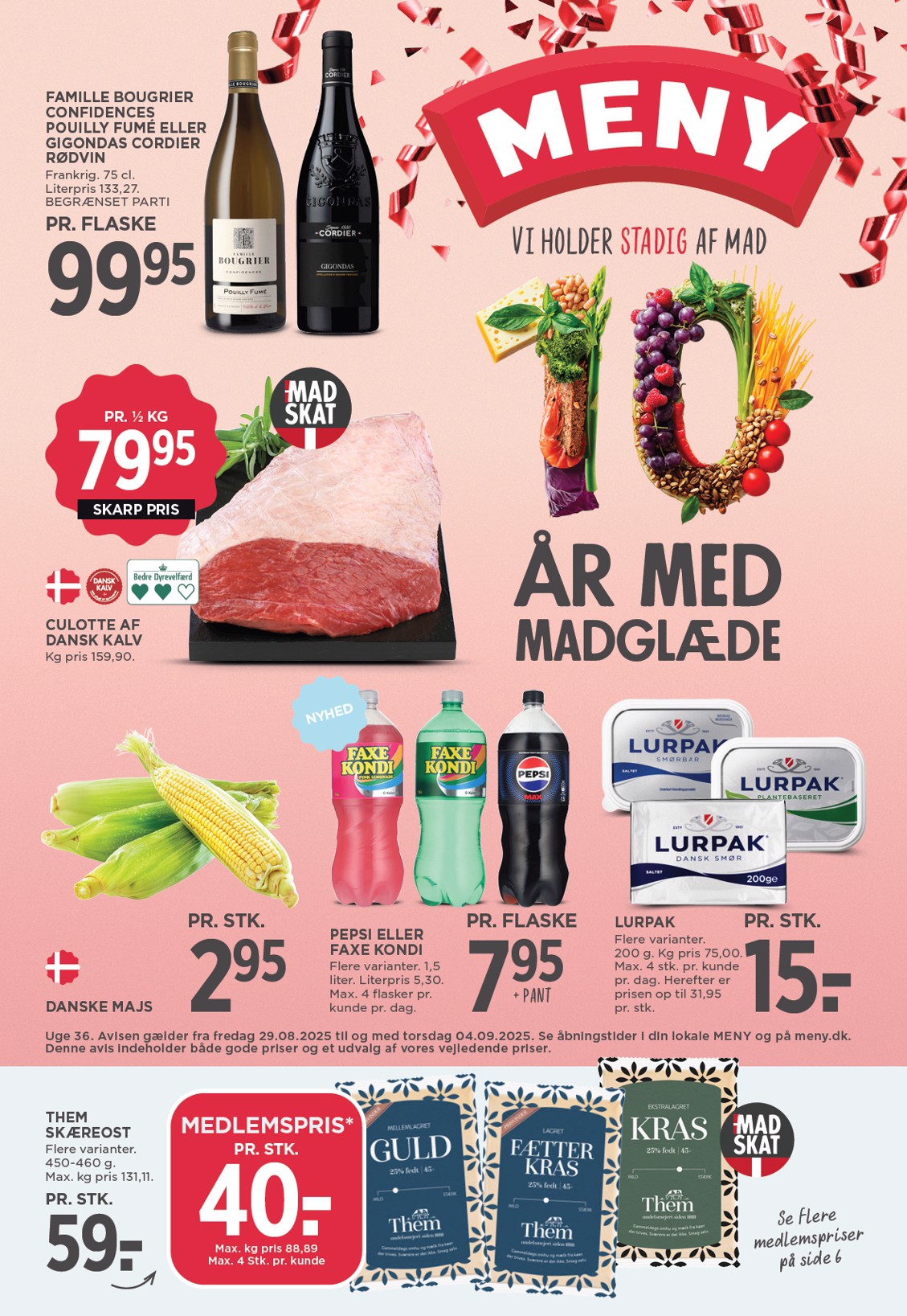 meny - Meny tilbudsavis gyldig fra 29.08. til 04.09. - page: 1 meny - Meny tilbudsavis gyldig fra 29.08. til 04.09. - page: 1