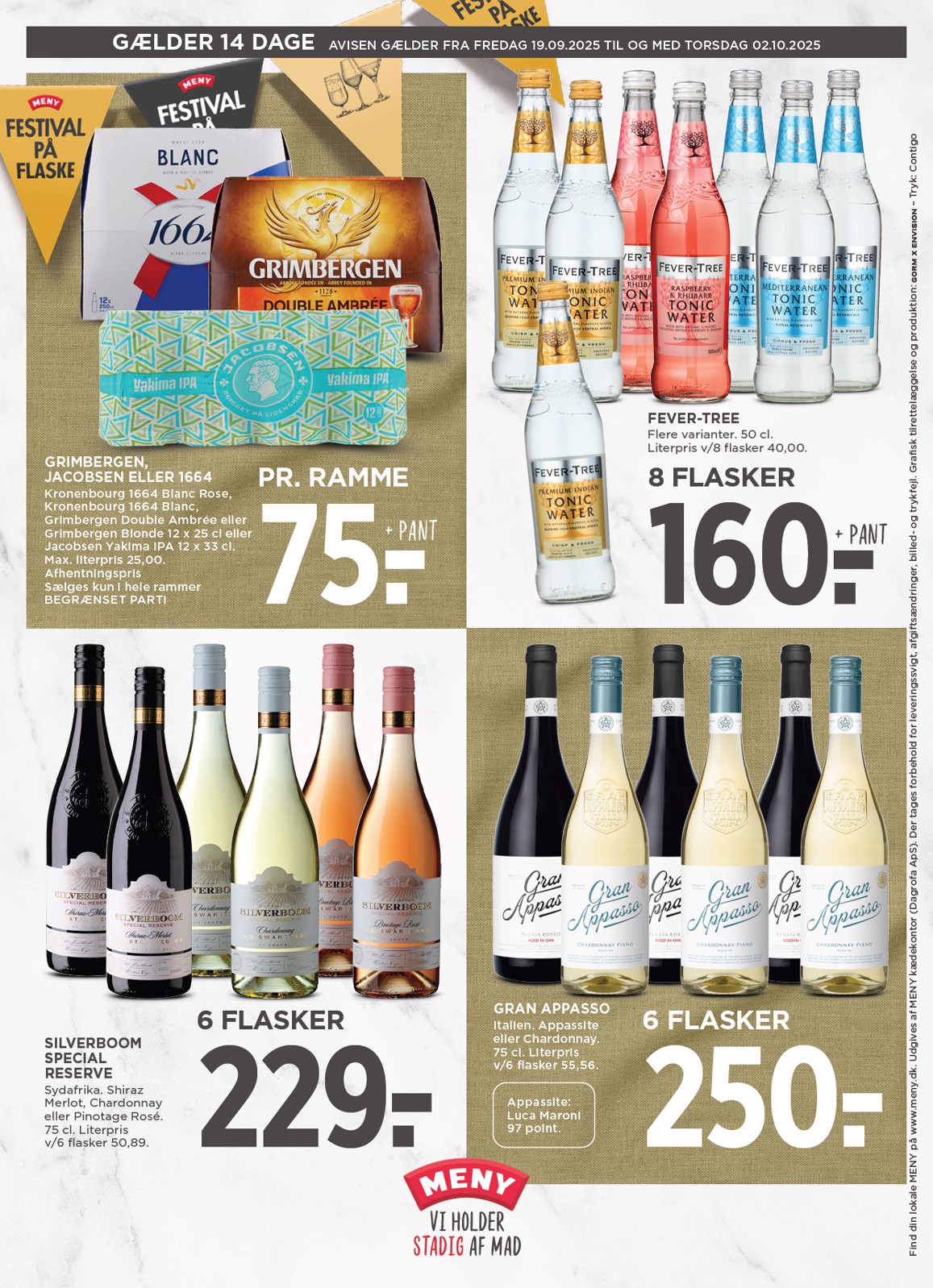 meny - Meny - Festival på flaske tilbudsavis gyldig fra 19.09. til 02.10. - page: 16