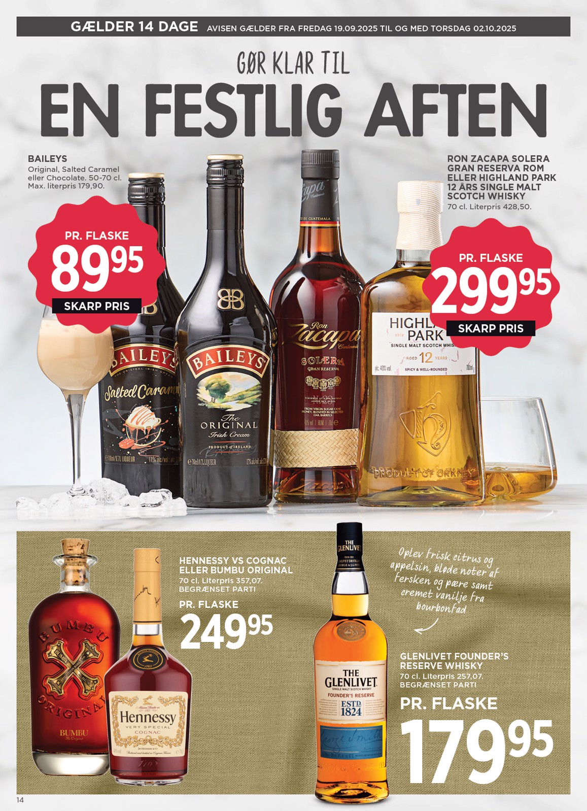 meny - Meny - Festival på flaske tilbudsavis gyldig fra 19.09. til 02.10. - page: 14