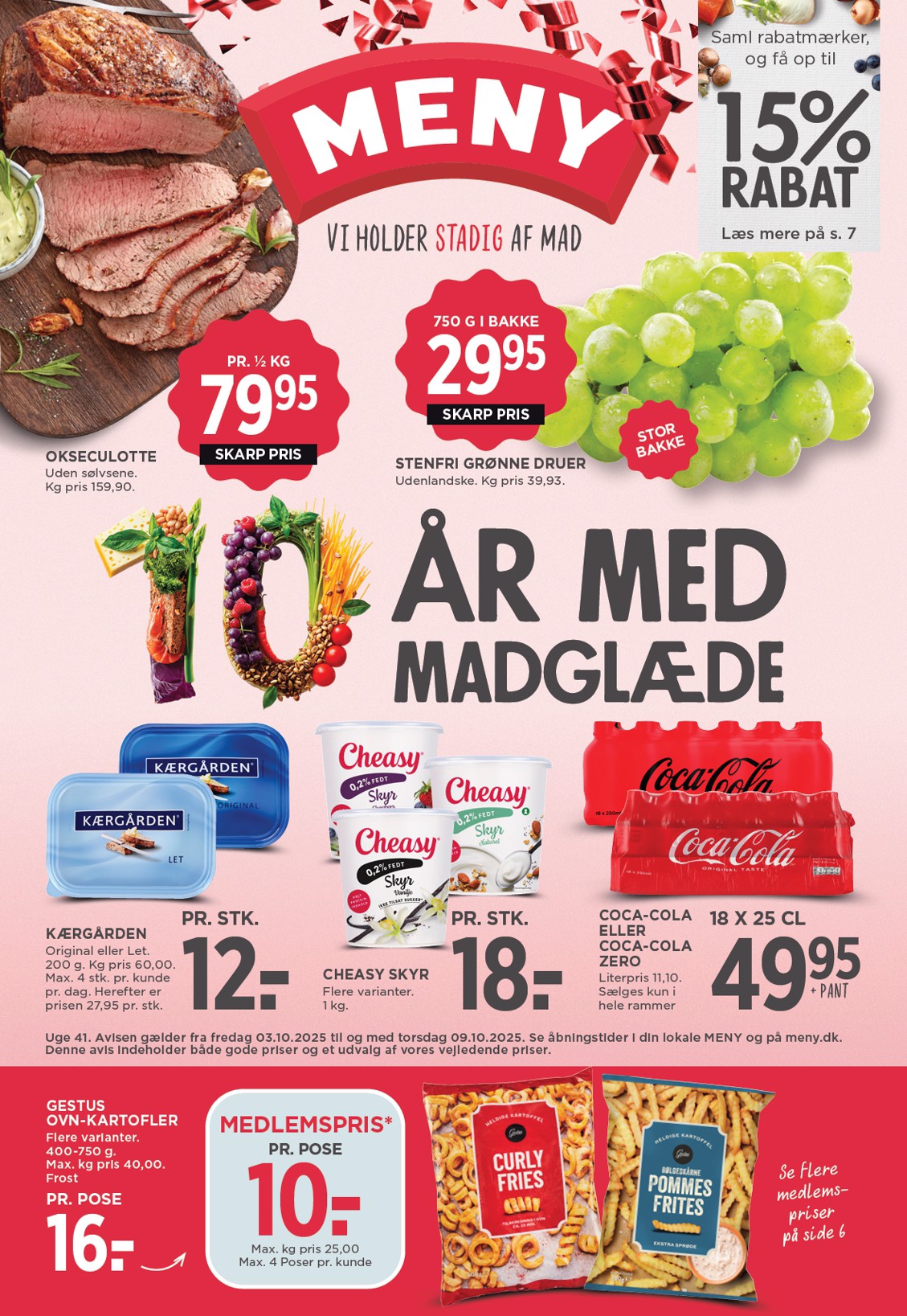 meny - Meny tilbudsavis gyldig fra 03.10. til 09.10.