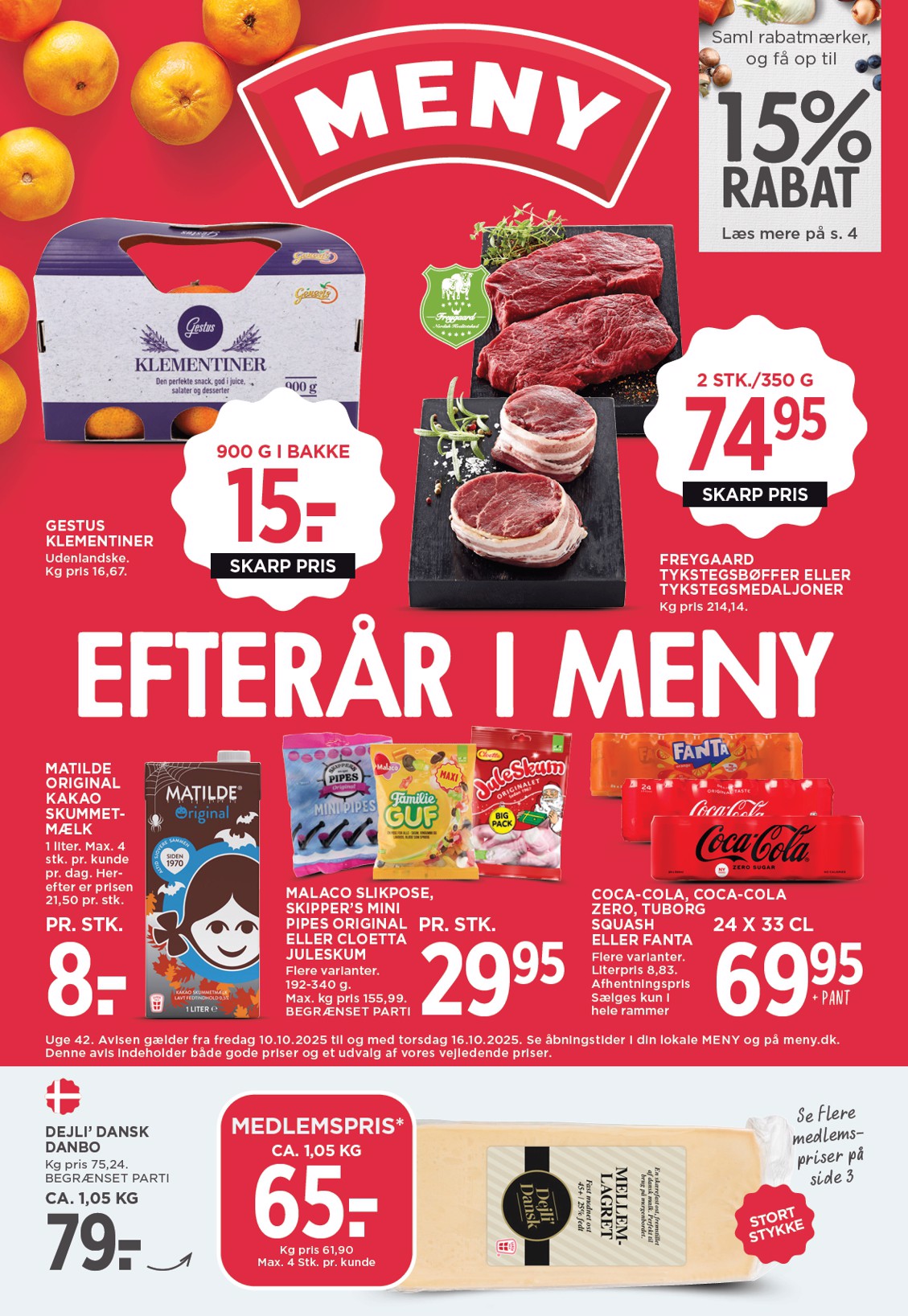 meny - Meny tilbudsavis gyldig fra 10.10. til 16.10.