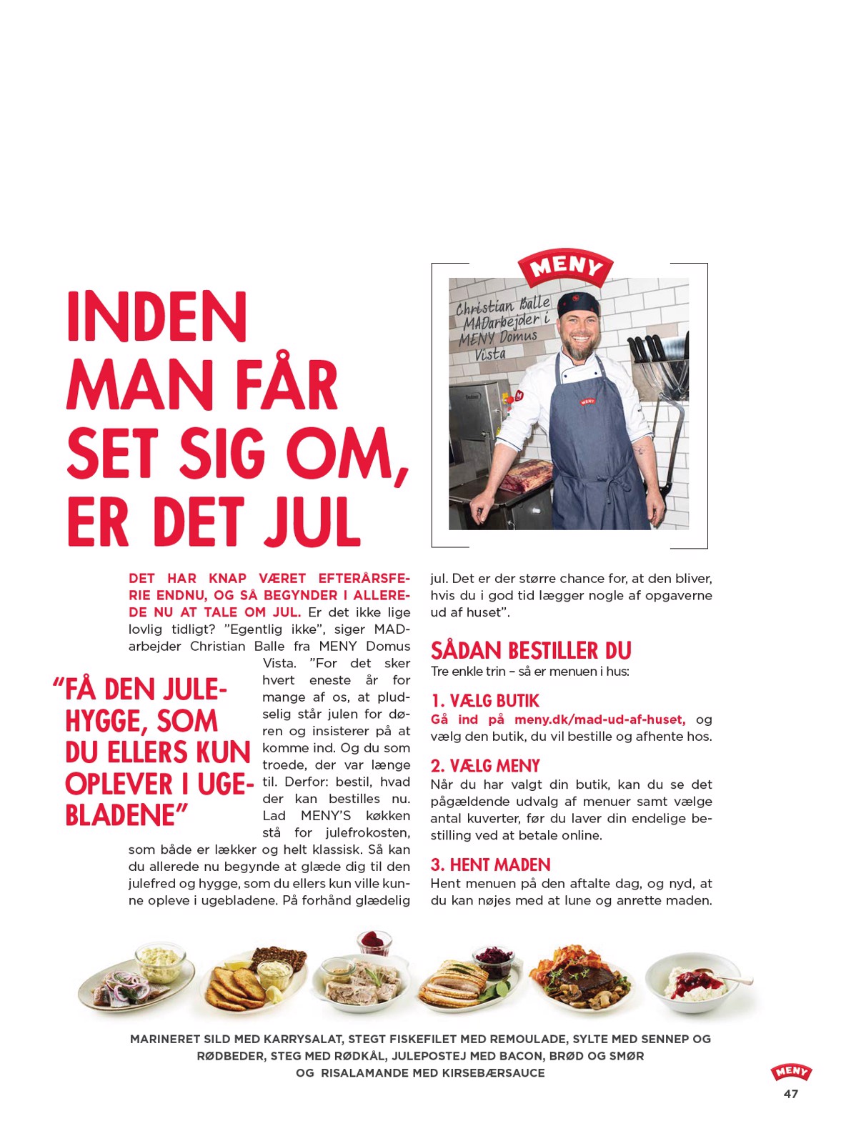 meny - Meny - Magasin Spisetid tilbudsavis gyldig fra 09.10. til 15.10. - page: 47