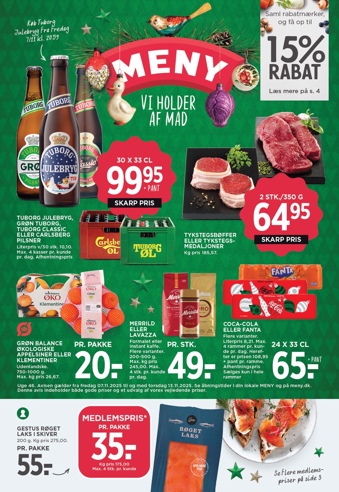 meny - Meny tilbudsavis gyldig fra 07.11. til 13.11. - page: 1