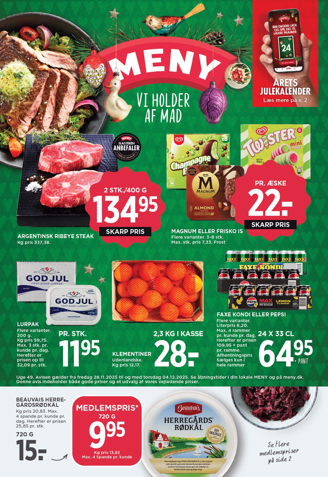 meny - Meny tilbudsavis gyldig fra 28.11. til 04.12.