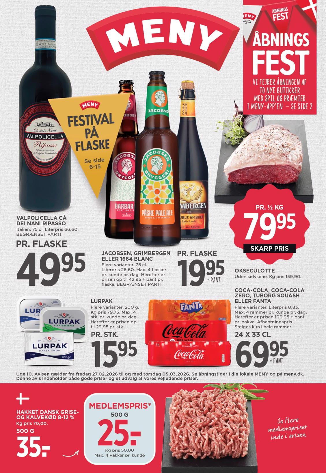 meny - Meny tilbudsavis gyldig fra 27.02.2026 til 05.03.2026 - page: 1