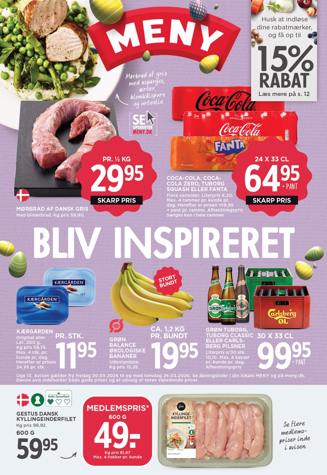 meny - Meny tilbudsavis gyldig fra 20.03.2026 til 26.03.2026