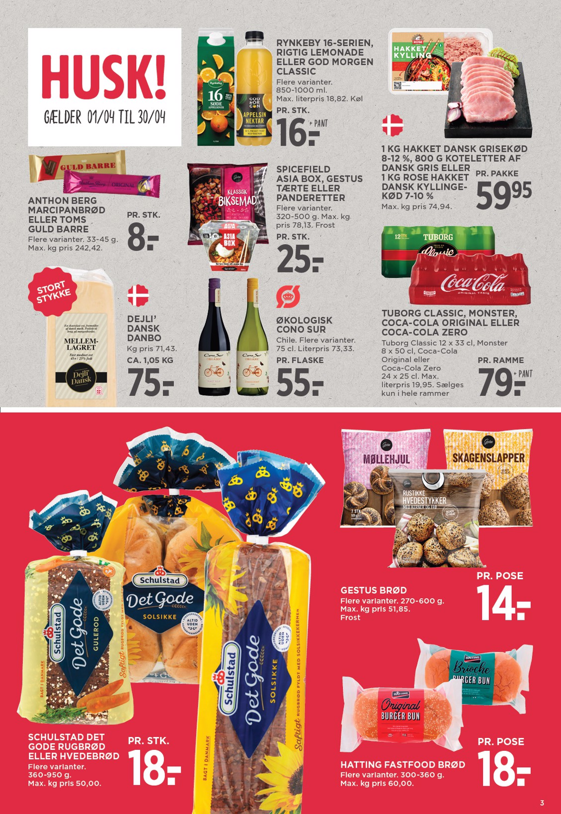 meny - Meny flyer til næste uge fra fredag 10.04.2026 til torsdag 16.04.2026 - page: 3