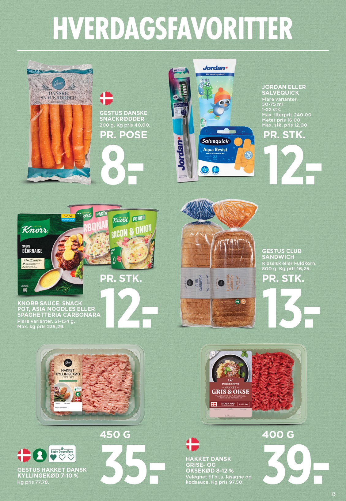 meny - Meny flyer til næste uge fra fredag 10.04.2026 til torsdag 16.04.2026 - page: 12