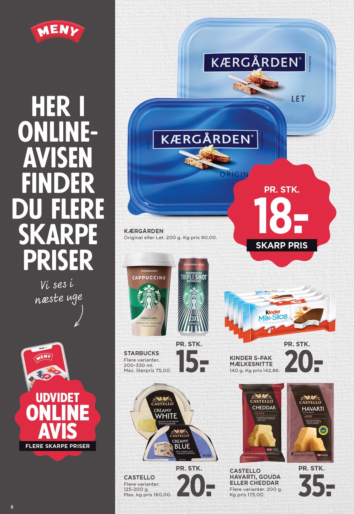 meny - Meny flyer til næste uge fra fredag 10.04.2026 til torsdag 16.04.2026 - page: 8