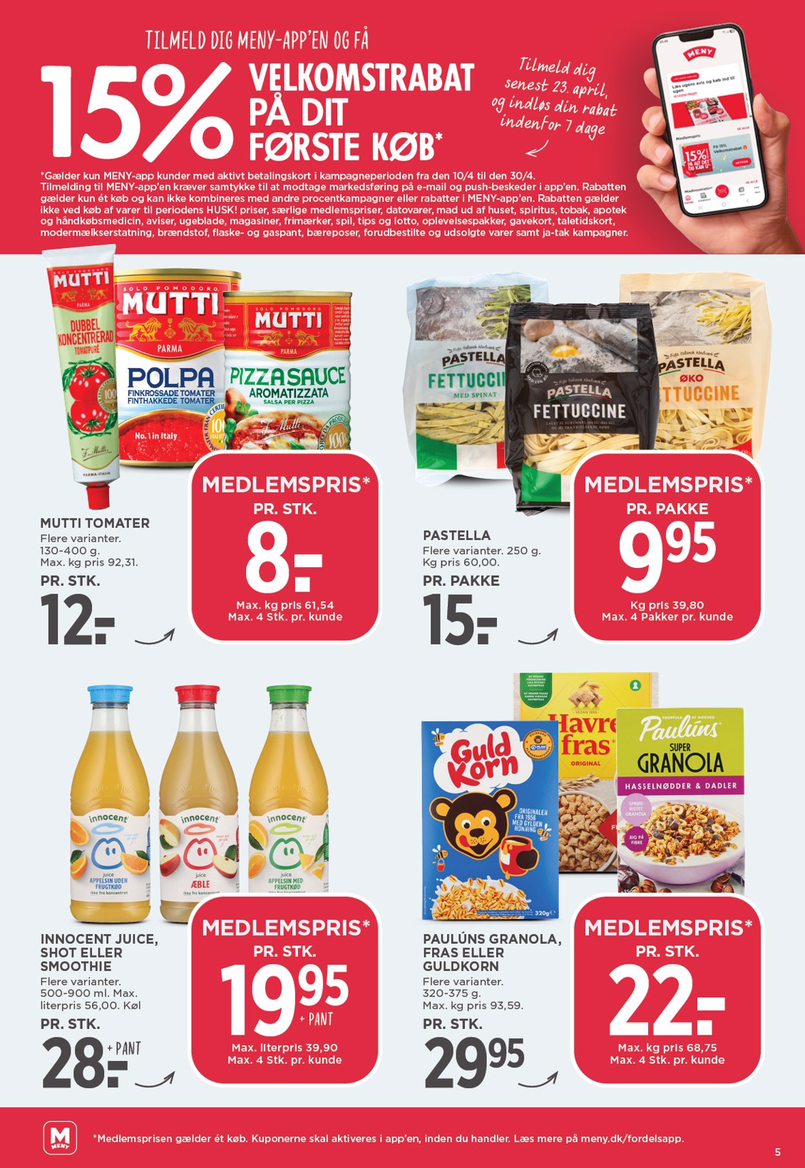 meny - Meny flyer til næste uge fra fredag 10.04.2026 til torsdag 16.04.2026 - page: 5