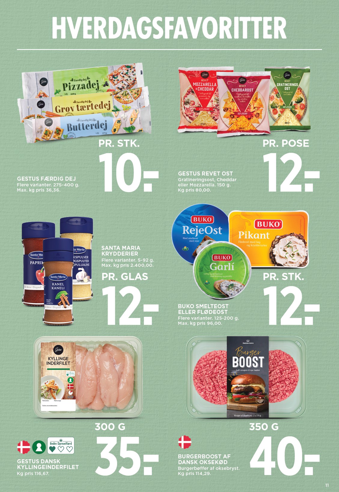 meny - Meny flyer til næste uge fra fredag 24.04.2026 til torsdag 30.04.2026 - page: 11