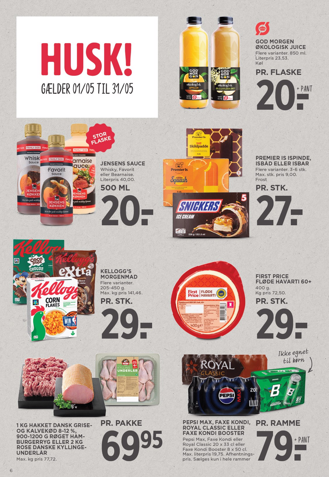 meny - Meny flyer til næste uge fra fredag 01.05.2026 til torsdag 07.05.2026 - page: 6