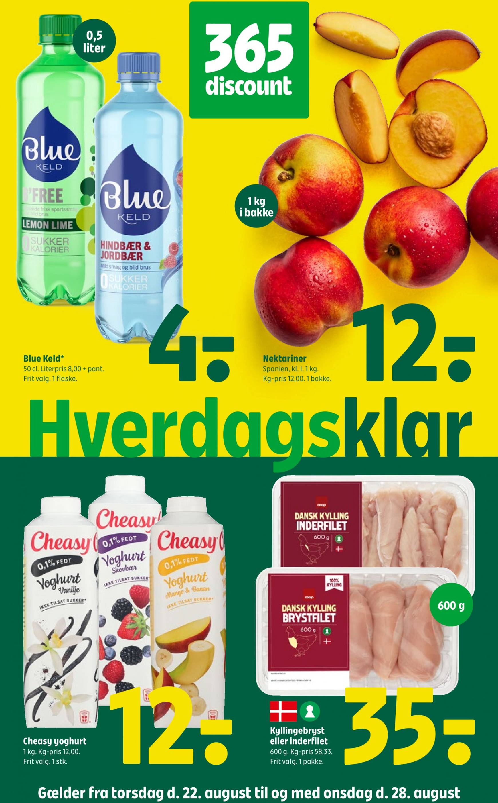 coop-fakta - Nyeste Coop - Fakta-tilbudsavis gyldig fra 22.08. - 28.08. - page: 1