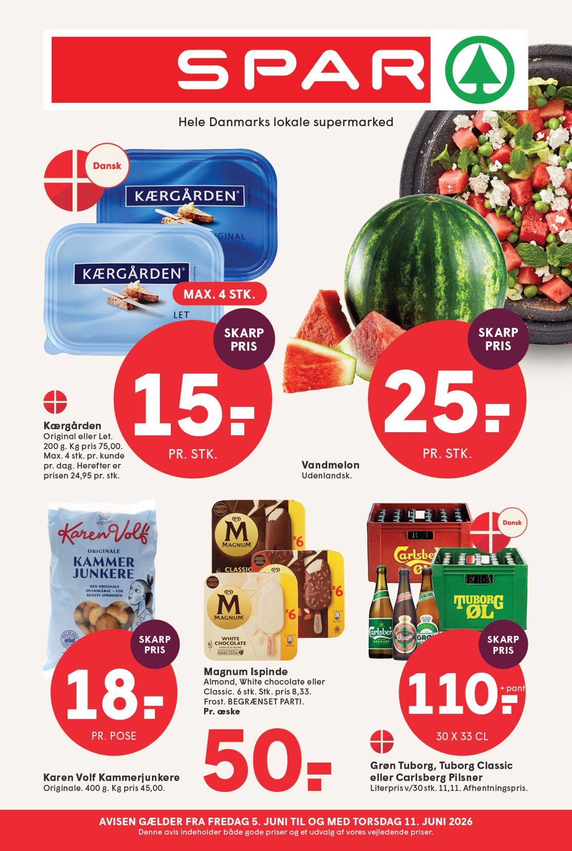 spar - Spar tilbudsavis for næste uge fra fredag, 05.06.2026 til torsdag, 11.06.2026