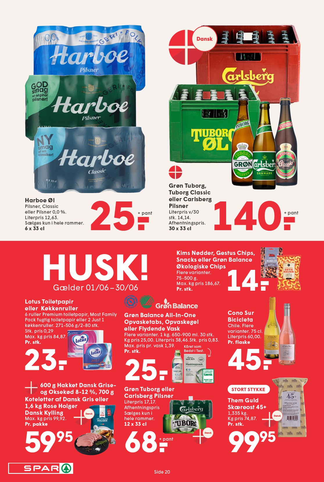spar - Spar tilbudsavis for næste uge fra fredag, 19.06.2026 til torsdag, 25.06.2026 - page: 22