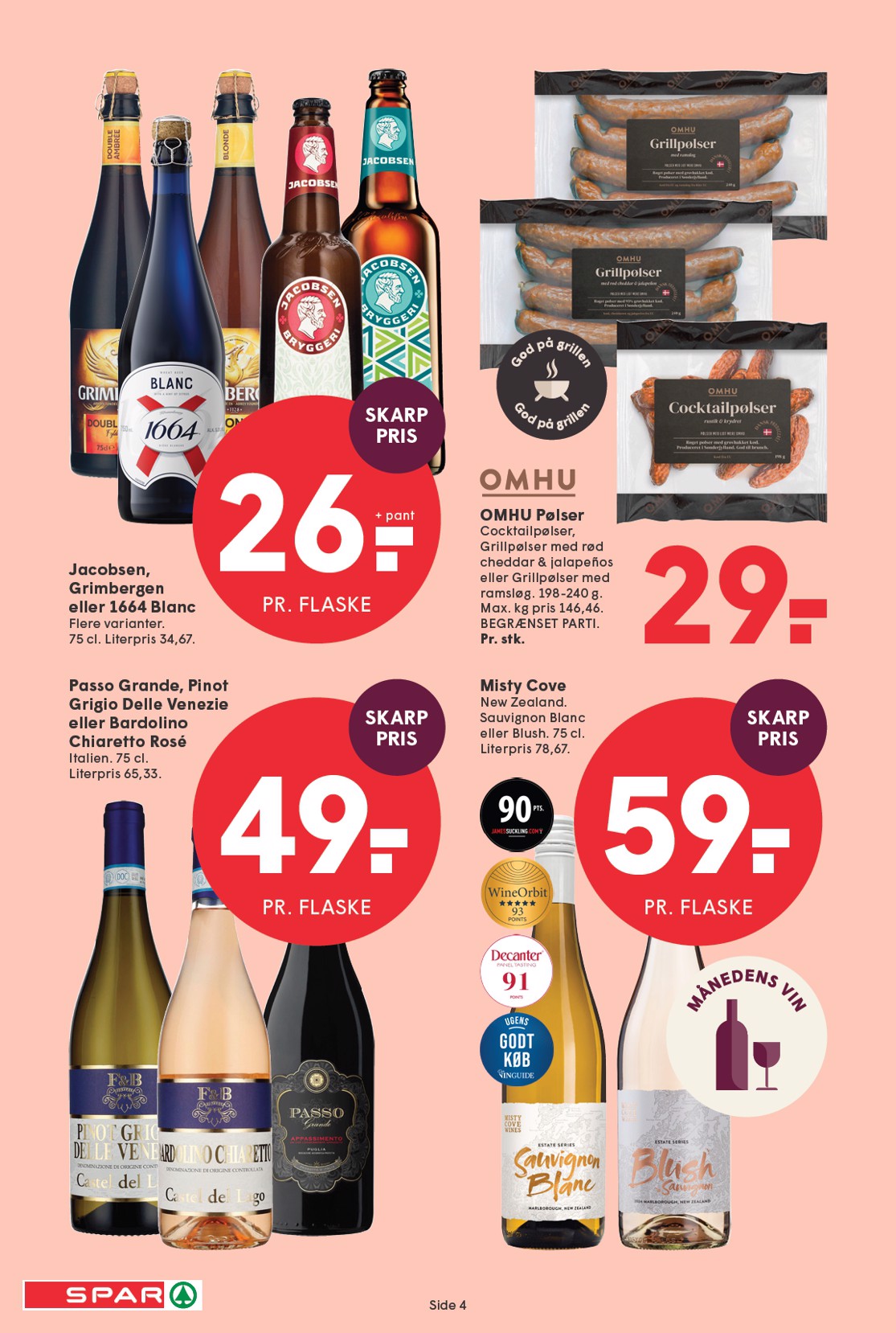 spar - Spar tilbudsavis for næste uge fra fredag, 17.07.2026 til torsdag, 23.07.2026 - page: 4