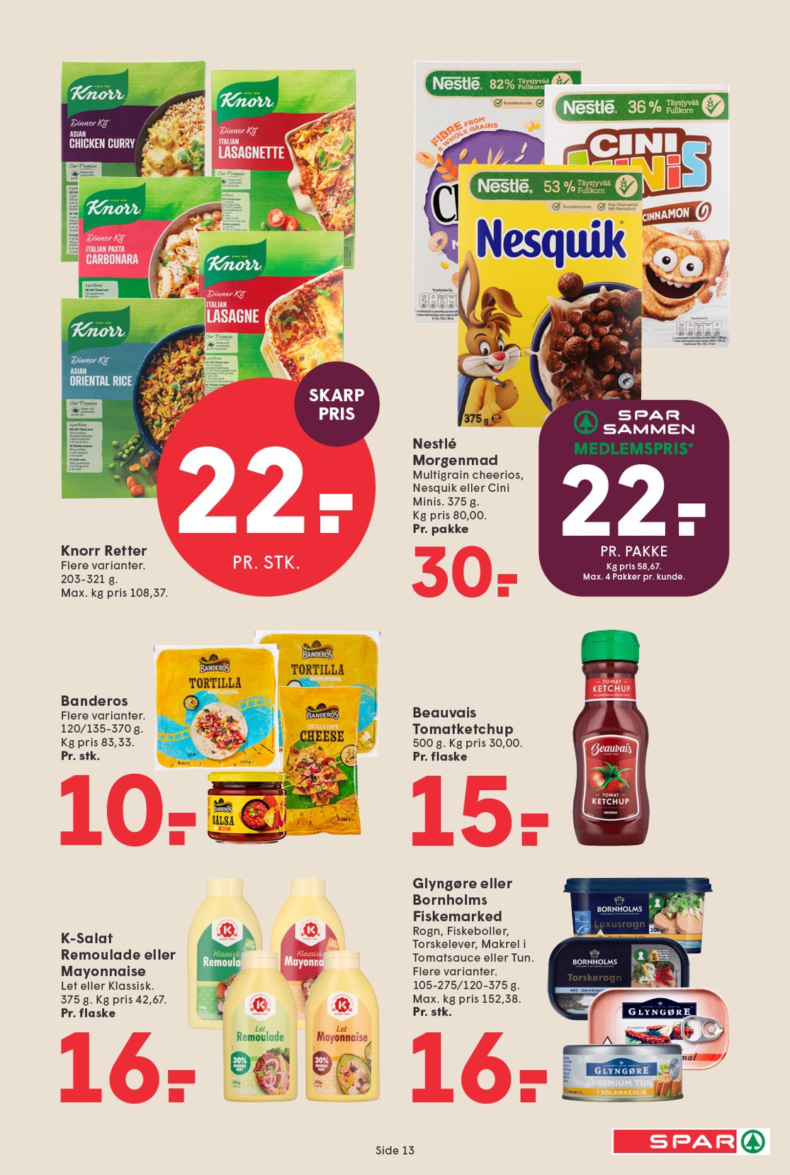 spar - Spar tilbudsavis for næste uge fra fredag, 24.07.2026 til torsdag, 30.07.2026 - page: 14