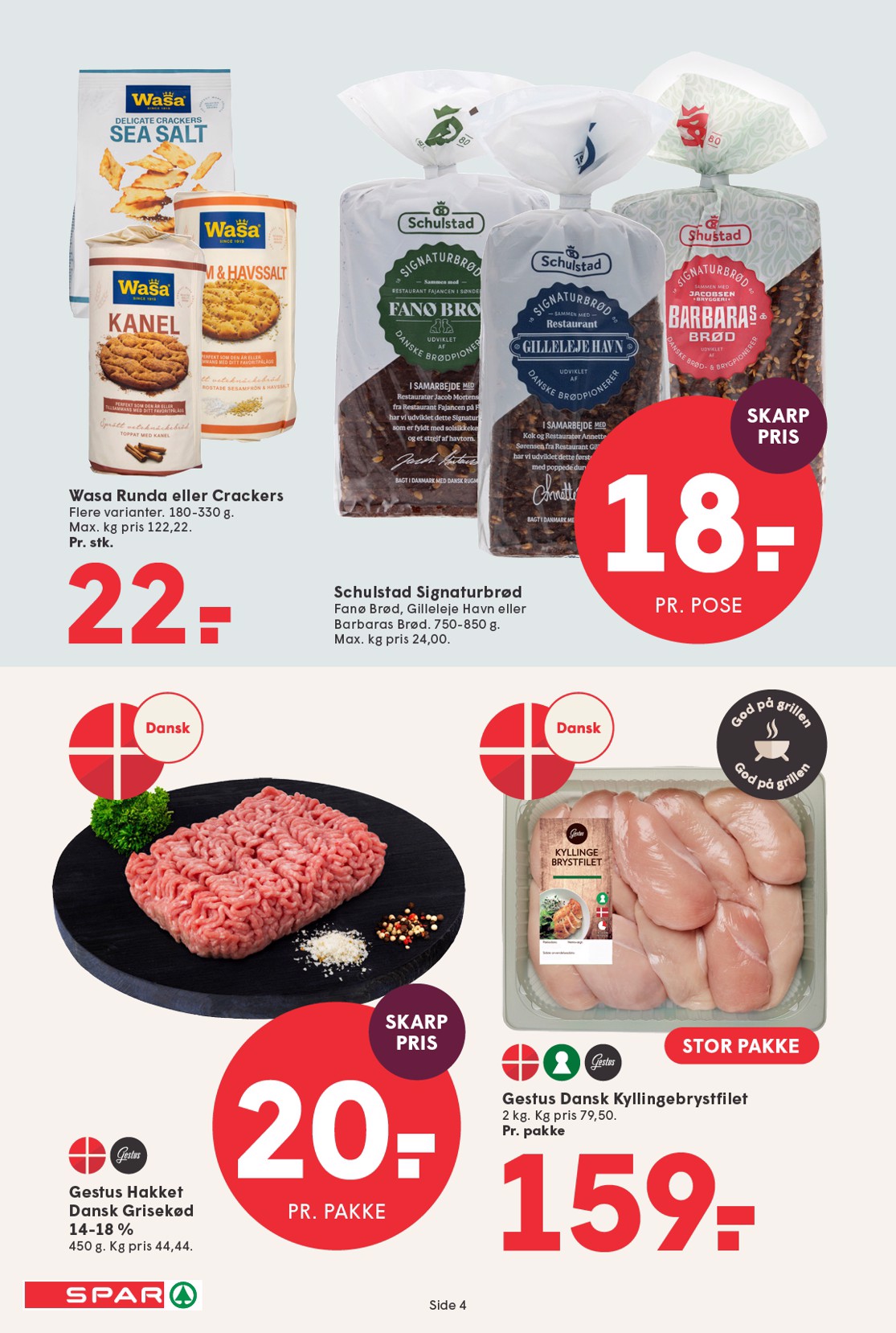 spar - Spar tilbudsavis for næste uge fra fredag, 24.07.2026 til torsdag, 30.07.2026 - page: 4