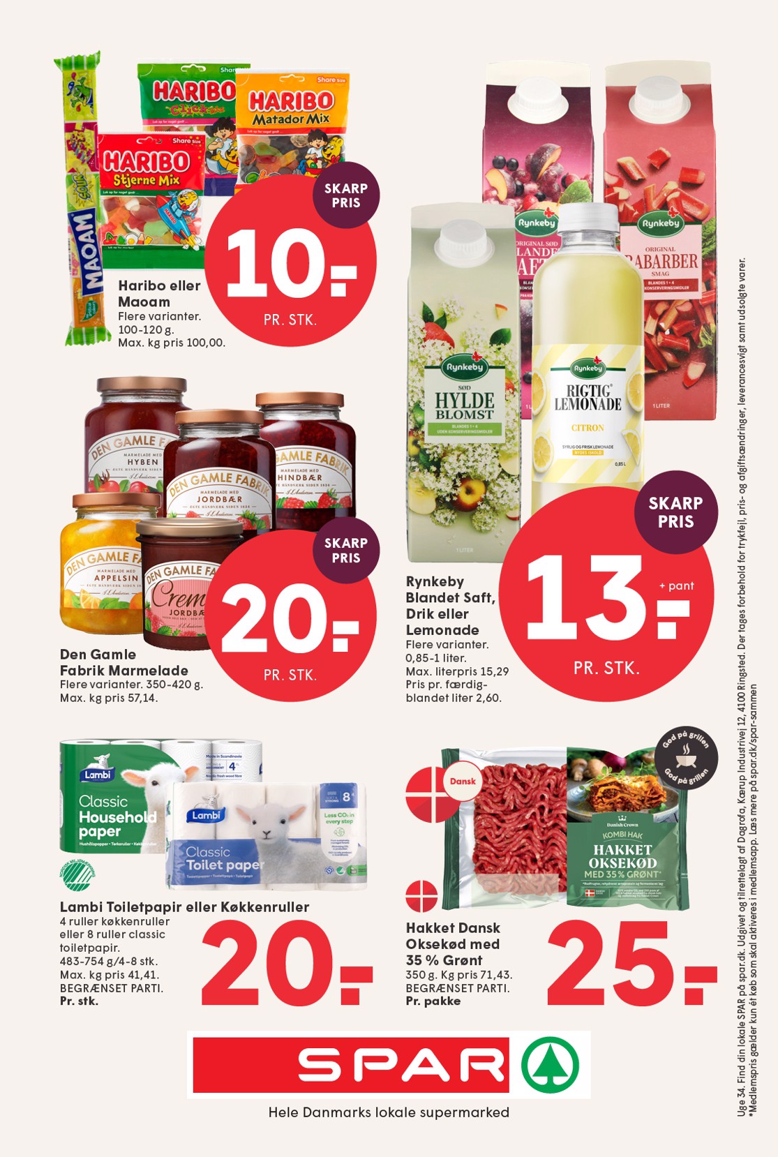 spar - Spar tilbudsavis for næste uge fra fredag, 14.08.2026 til torsdag, 20.08.2026 - page: 25