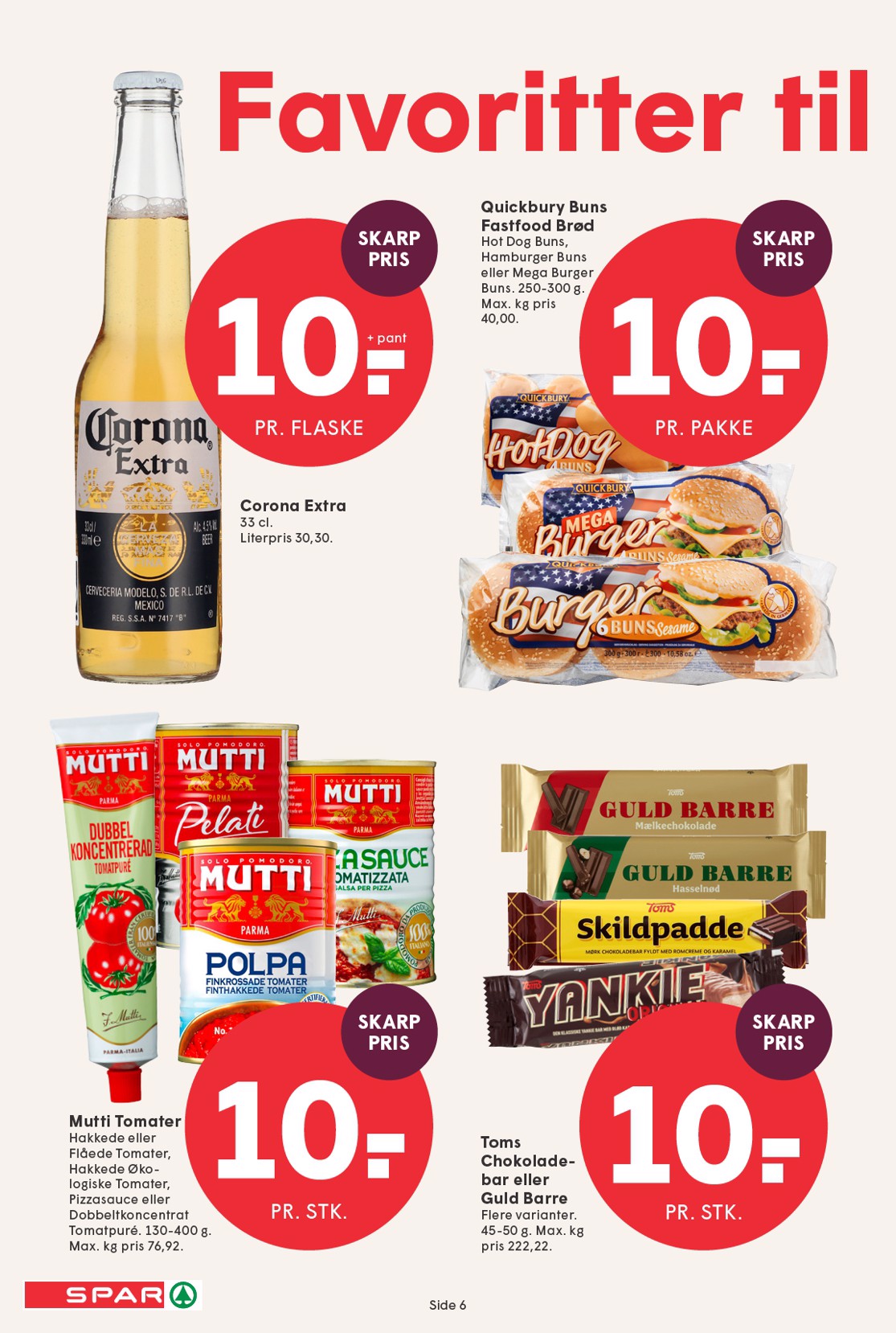 spar - Spar tilbudsavis for næste uge fra fredag, 21.08.2026 til torsdag, 27.08.2026 - page: 6