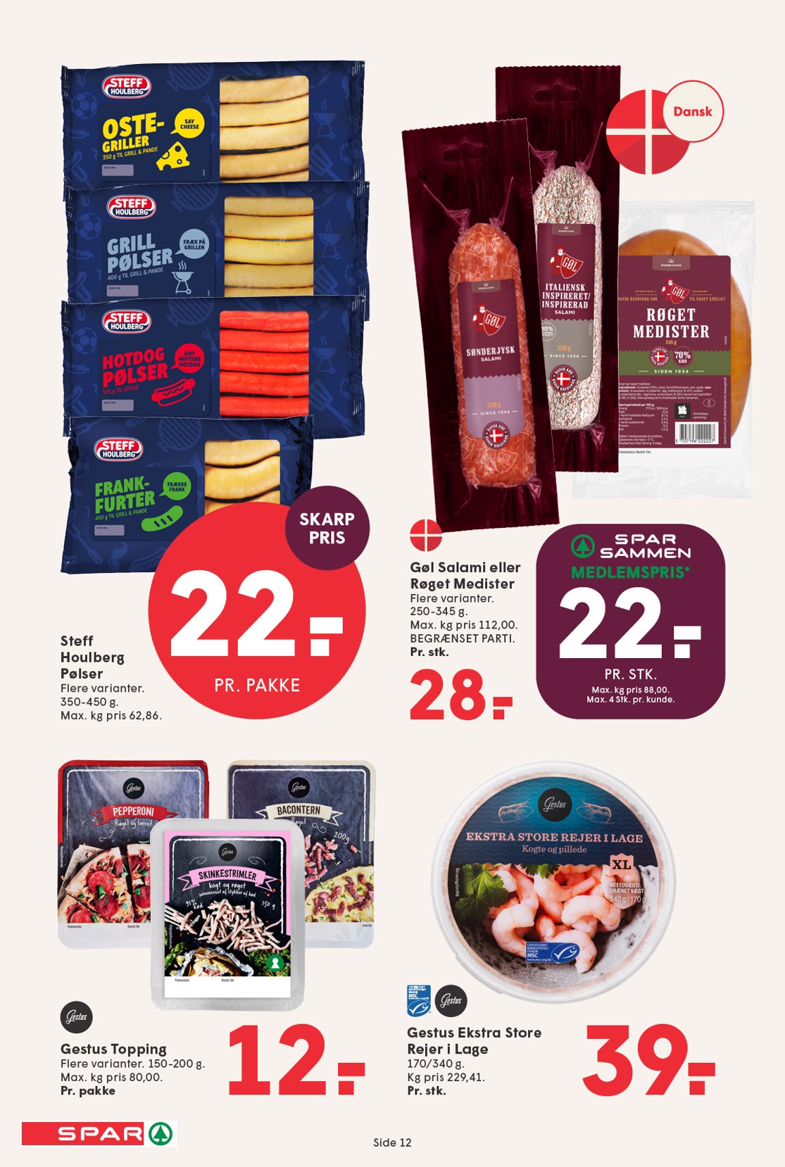 spar - Spar tilbudsavis for næste uge fra fredag, 28.08.2026 til torsdag, 03.09.2026 - page: 13