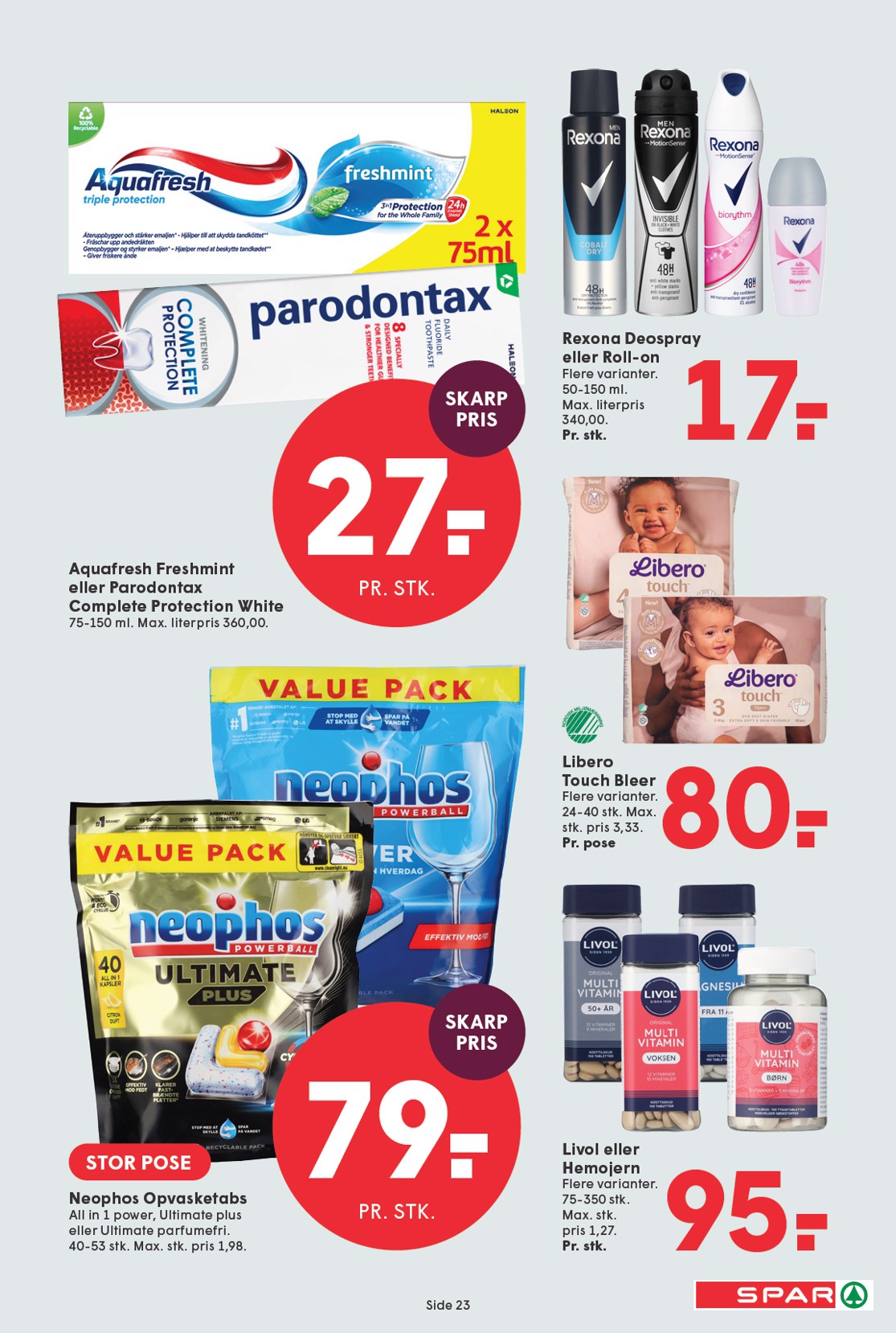 spar - Spar tilbudsavis for næste uge fra fredag, 28.08.2026 til torsdag, 03.09.2026 - page: 25