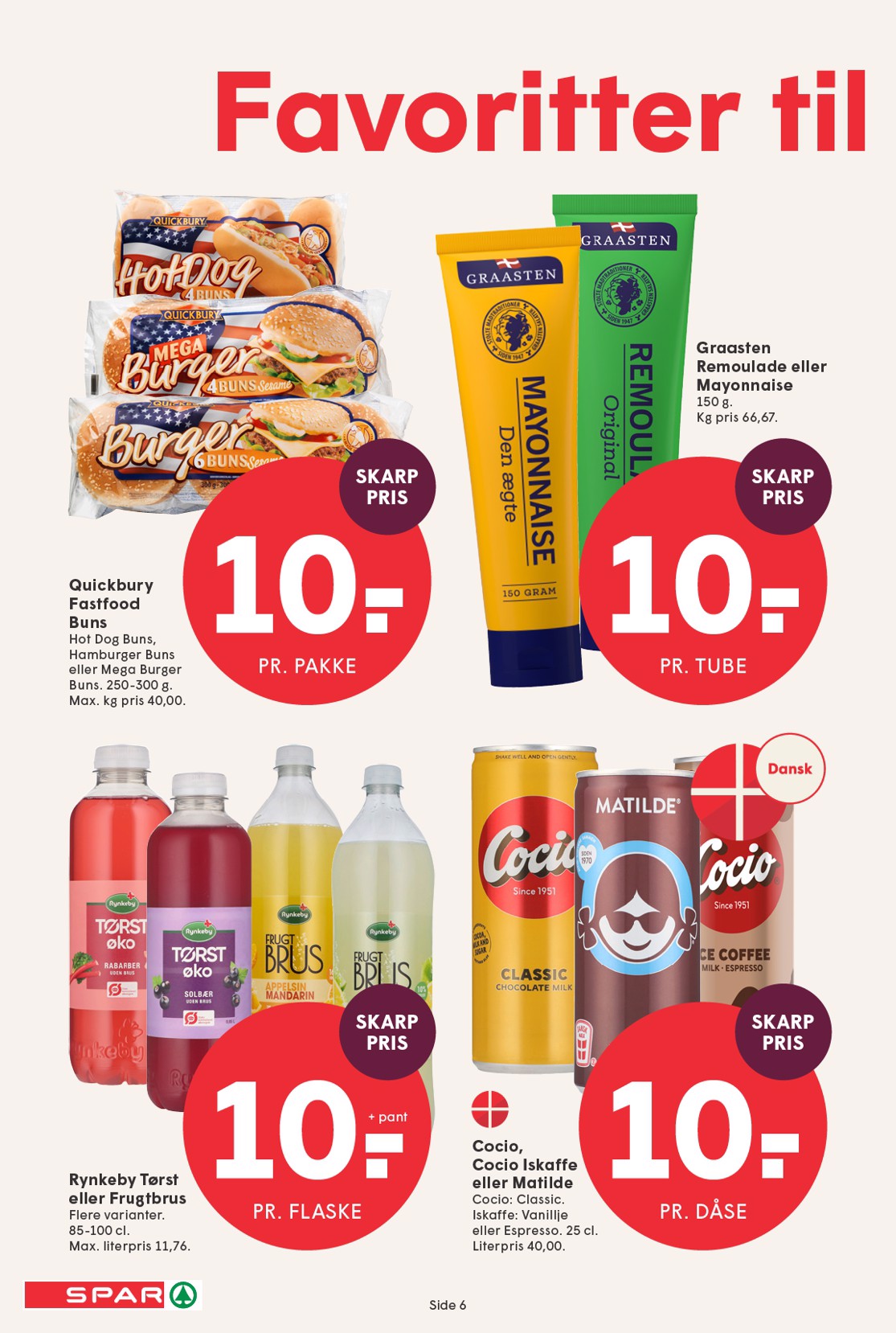 spar - Spar tilbudsavis for næste uge fra fredag, 02.10.2026 til torsdag, 08.10.2026 - page: 6
