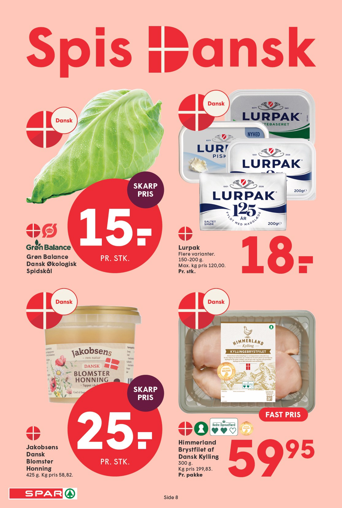 spar - Spar tilbudsavis for næste uge fra fredag, 02.10.2026 til torsdag, 08.10.2026 - page: 8