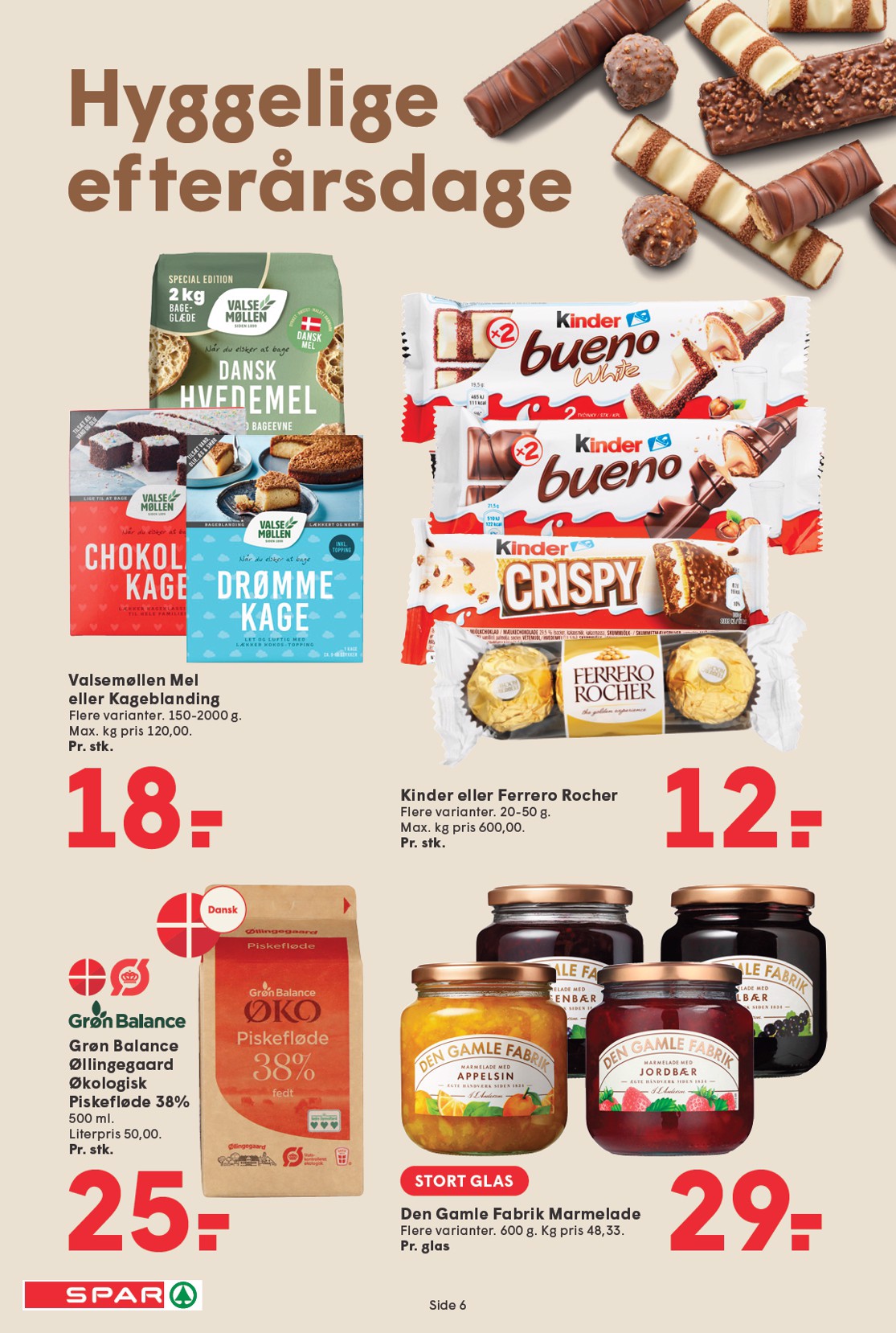 spar - Spar tilbudsavis for næste uge fra fredag, 09.10.2026 til torsdag, 15.10.2026 - page: 6