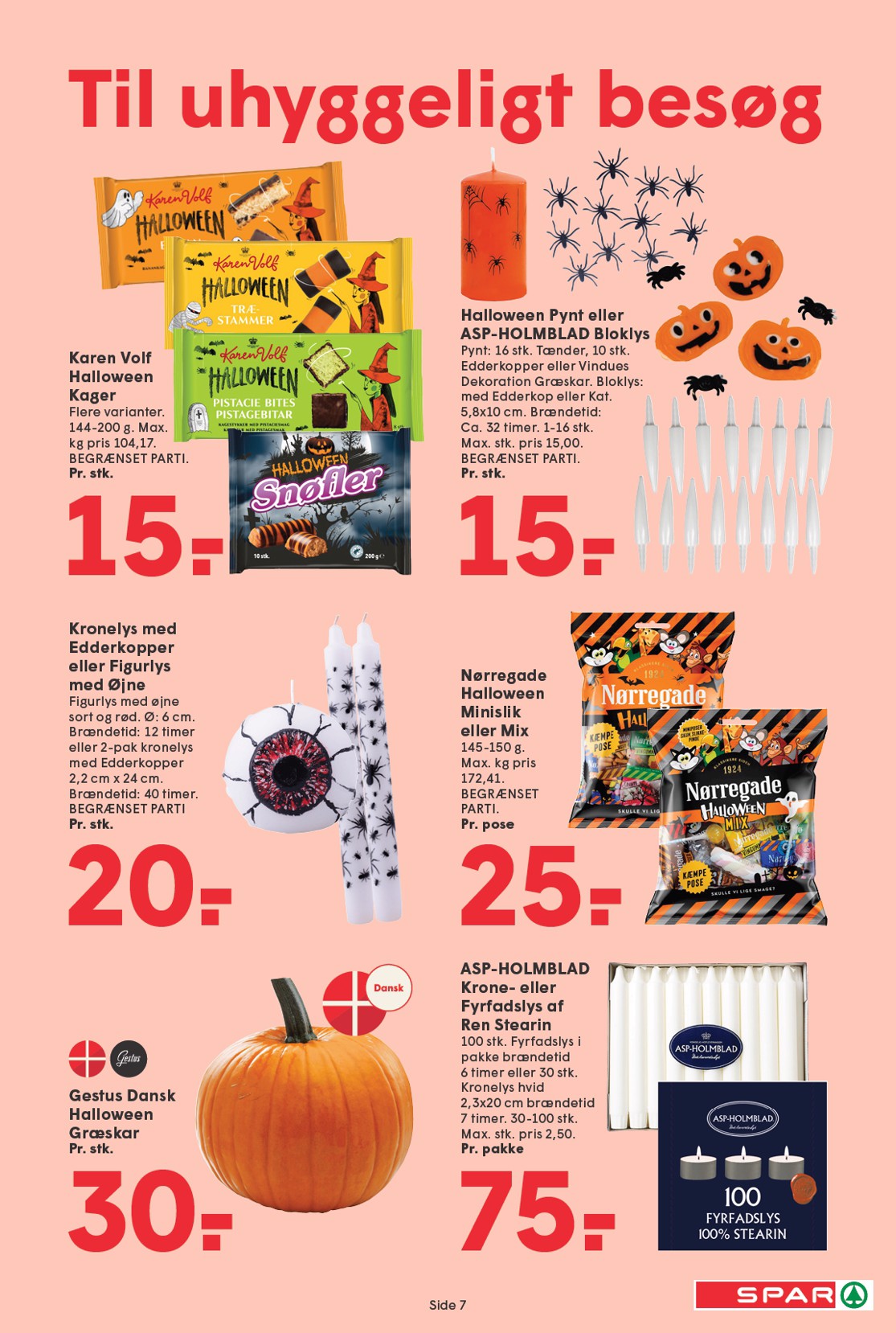 spar - Spar tilbudsavis for næste uge fra fredag, 09.10.2026 til torsdag, 15.10.2026 - page: 7