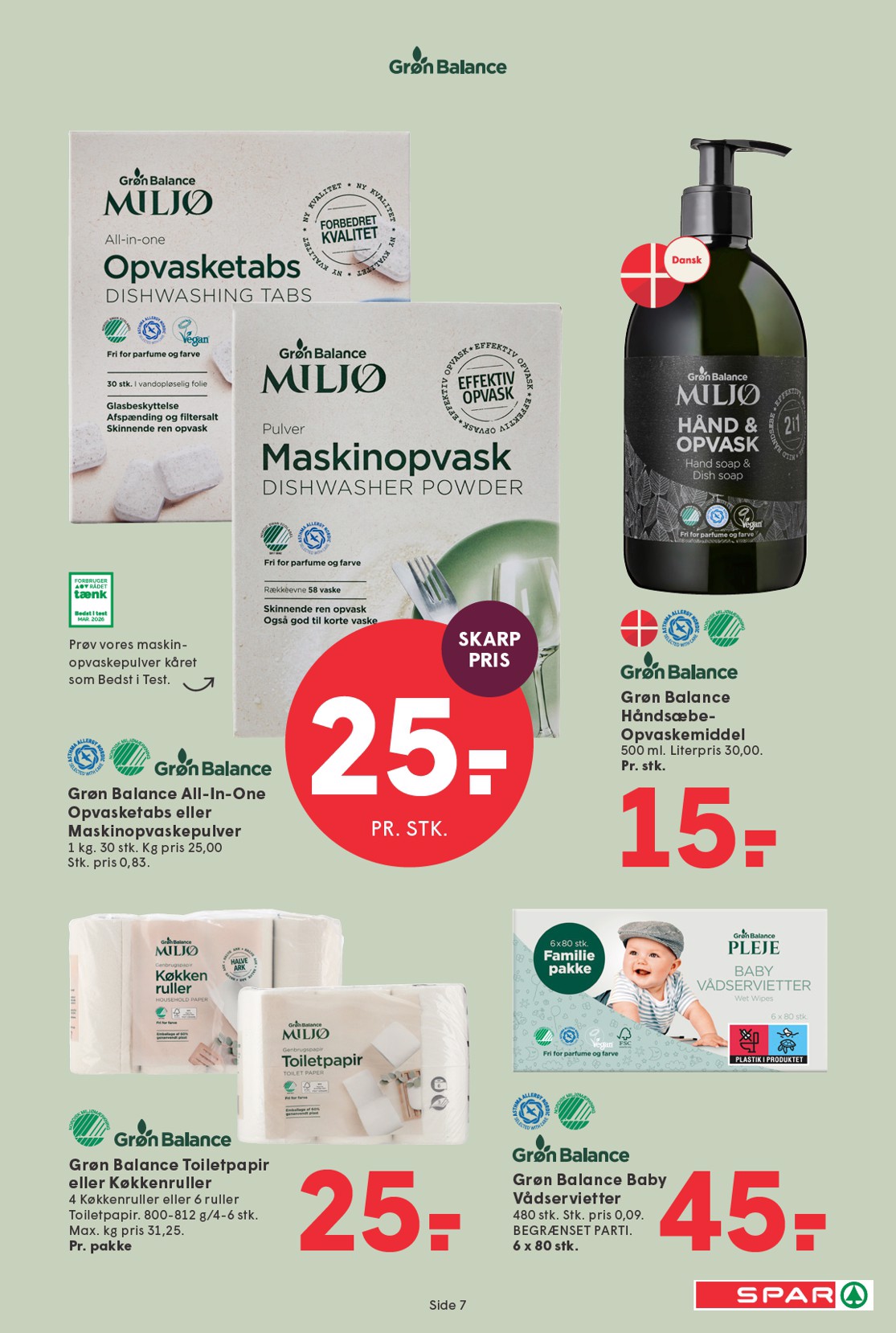 spar - Spar tilbudsavis for næste uge fra fredag, 16.10.2026 til torsdag, 22.10.2026 - page: 7